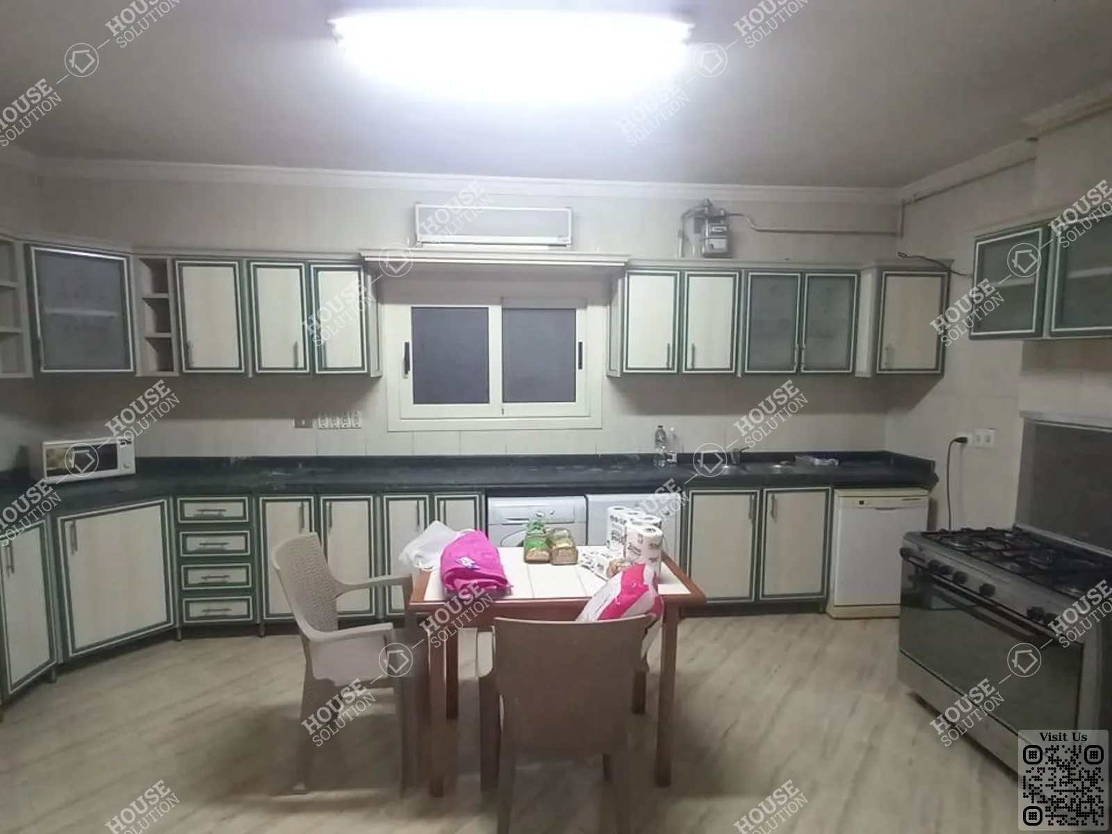 KITCHEN  @ Apartments For Rent In Maadi Maadi Degla Area: 200 m² consists of 3 Bedrooms 2 Bathrooms Furnished 4 stars #4020-1