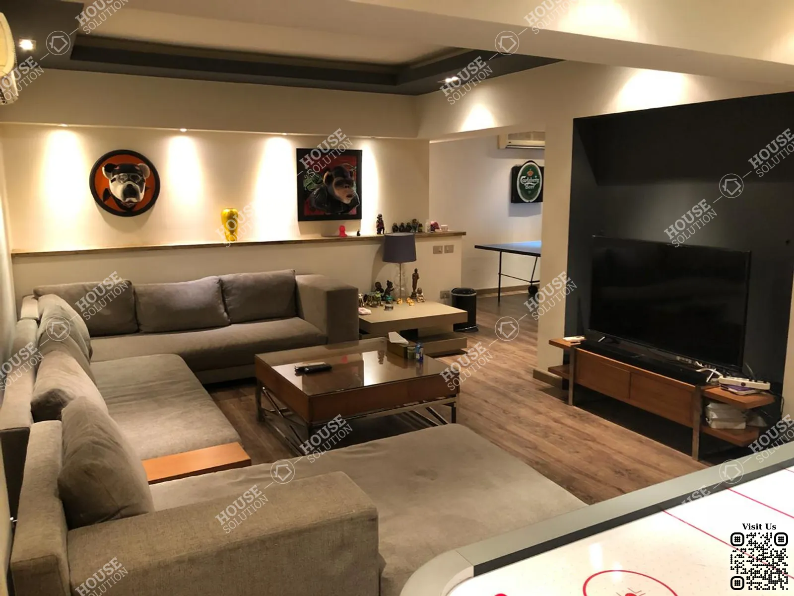 RECEPTION  @ Apartments For Rent In Maadi Maadi Degla Area: 185 m² consists of 2 Bedrooms 3 Bathrooms Modern furnished 5 stars #4090-0