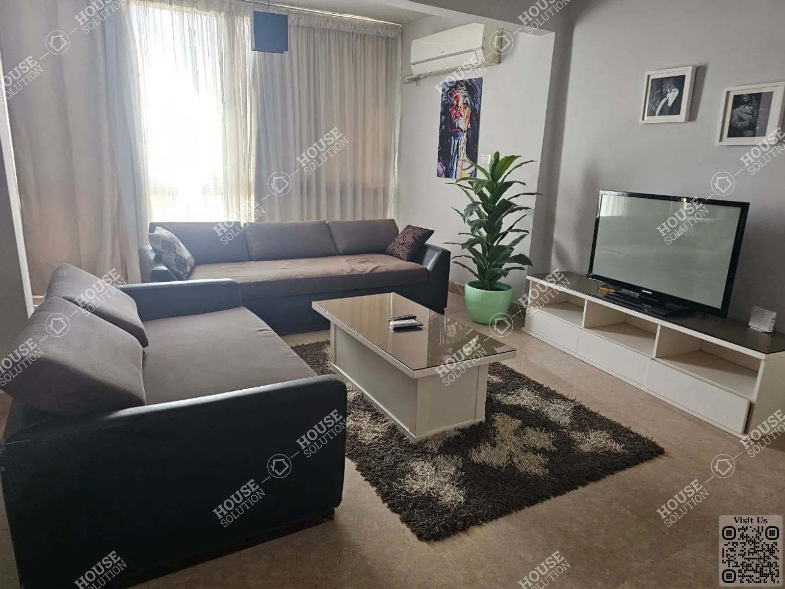 RECEPTION  @ Apartments For Rent In Maadi Maadi Degla Area: 130 m² consists of 2 Bedrooms 2 Bathrooms Modern furnished 5 stars #4143-0