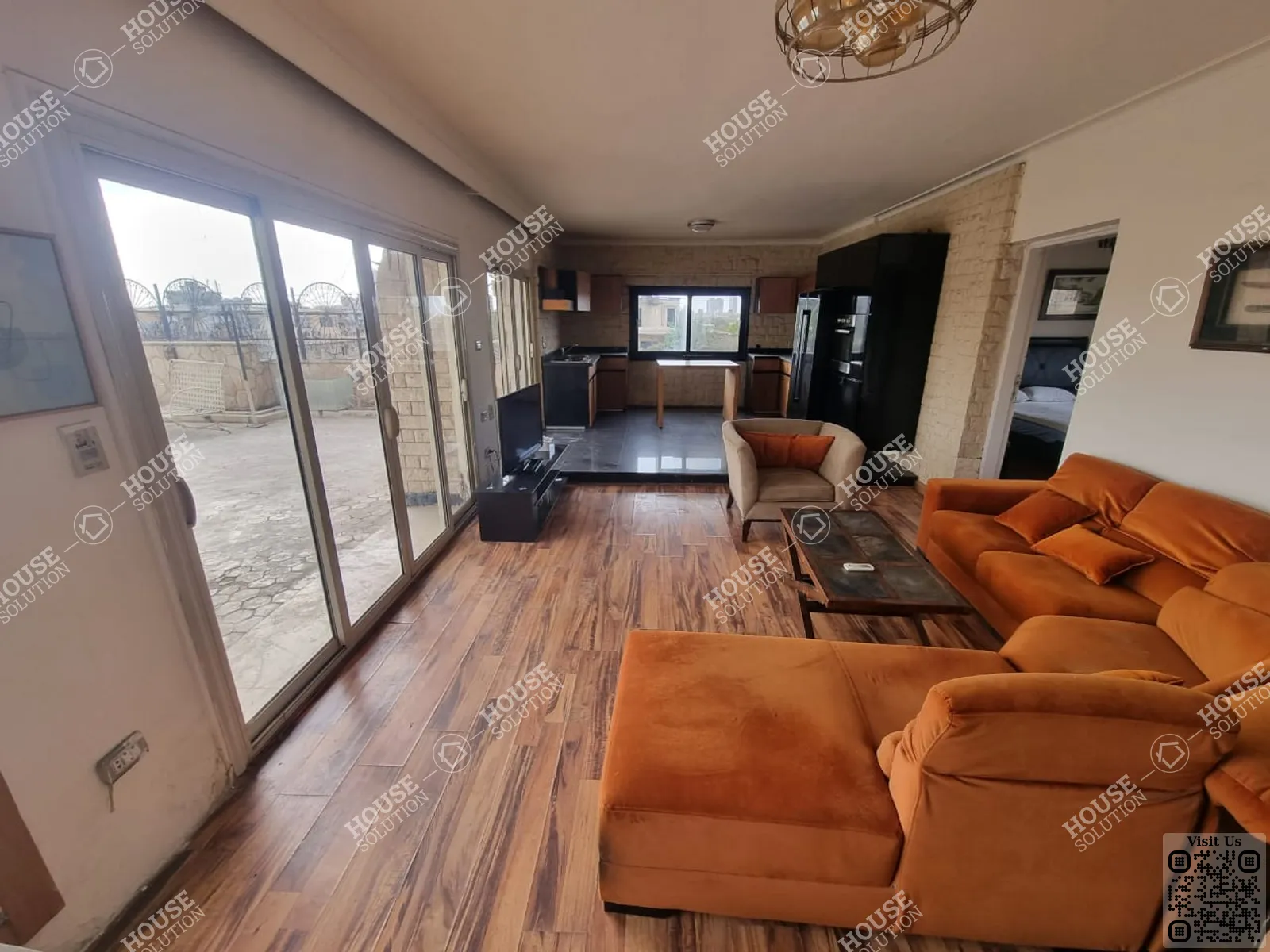 RECEPTION  @ Penthouses For Rent In Maadi Maadi Degla Area: 140 m² consists of 2 Bedrooms 3 Bathrooms Modern furnished 5 stars #4158-1