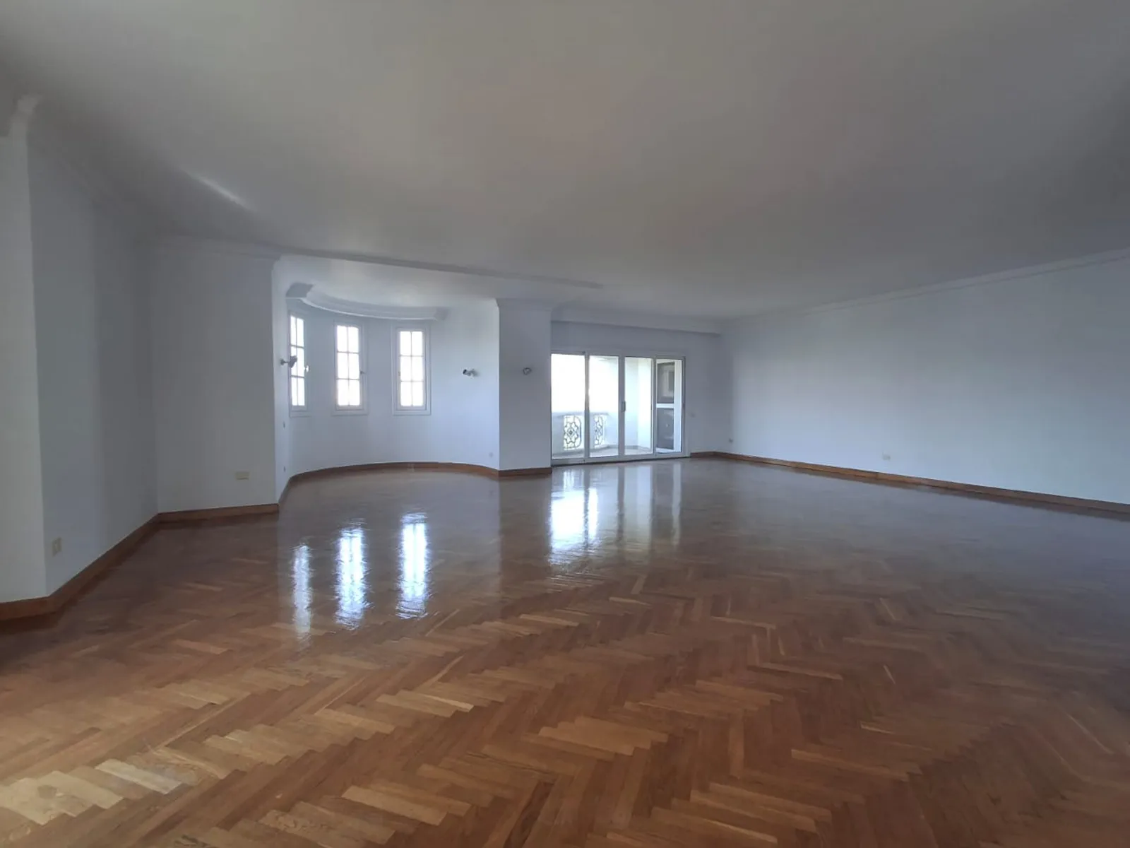 غرفة الاستقبال	 @ رووف للإيجار في المعادي سرايات المعادي مساحة: 800 م² تتكون من 5 غرفة 5 حمام نصف مفروش 5 نجوم #4163-2