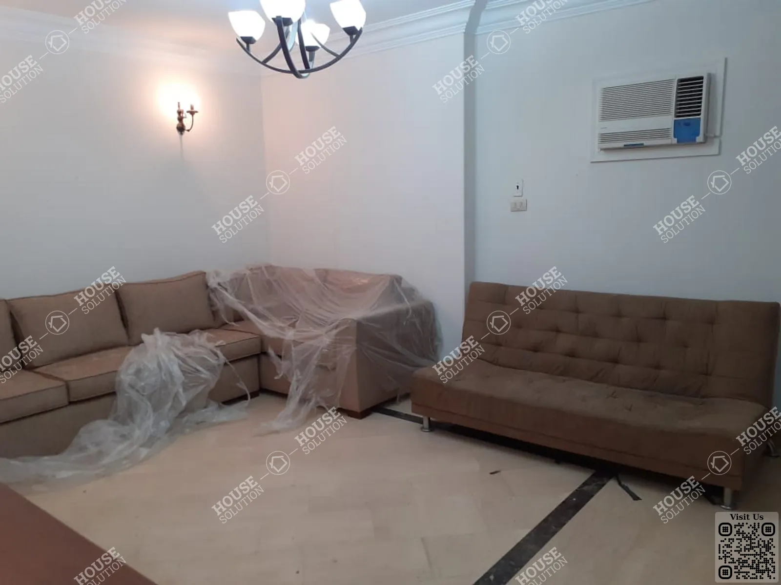 شقق للبيع في المعادي سرايات المعادي مساحة: 120 م² تتكون من 2 غرفة 1 حمام مفروش مودرن 4 نجوم #4169