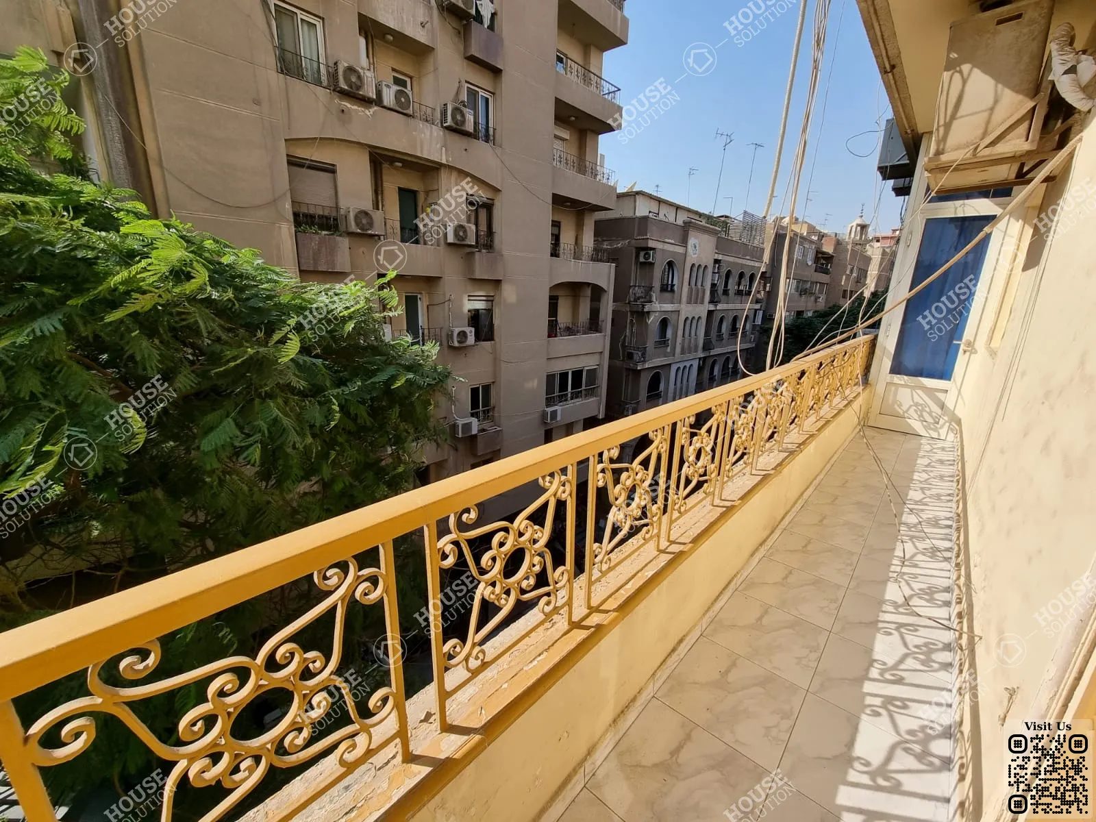BALCONY  @ Apartments For Rent In Maadi Maadi Degla Area: 200 m² consists of 4 Bedrooms 3 Bathrooms Furnished 5 stars #4188-2