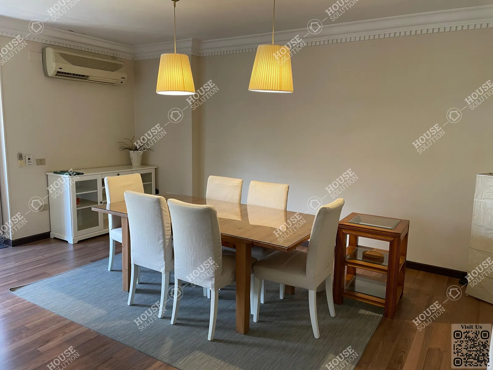 DINING AREA @ Apartments For Rent In Maadi Maadi Sarayat Area: 240 m² consists of 4 Bedrooms 3 Bathrooms Modern furnished 5 stars #4217-1