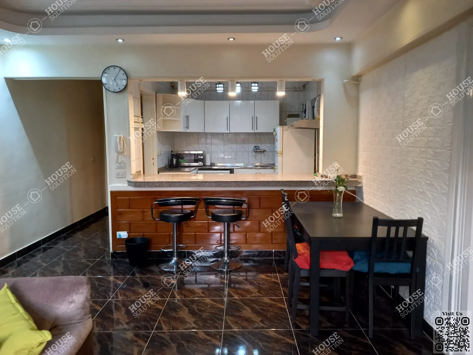 KITCHEN @ Apartments For Rent In Maadi Maadi Degla Area: 100 m² consists of 2 Bedrooms 1 Bathrooms Modern furnished 5 stars #4218-2