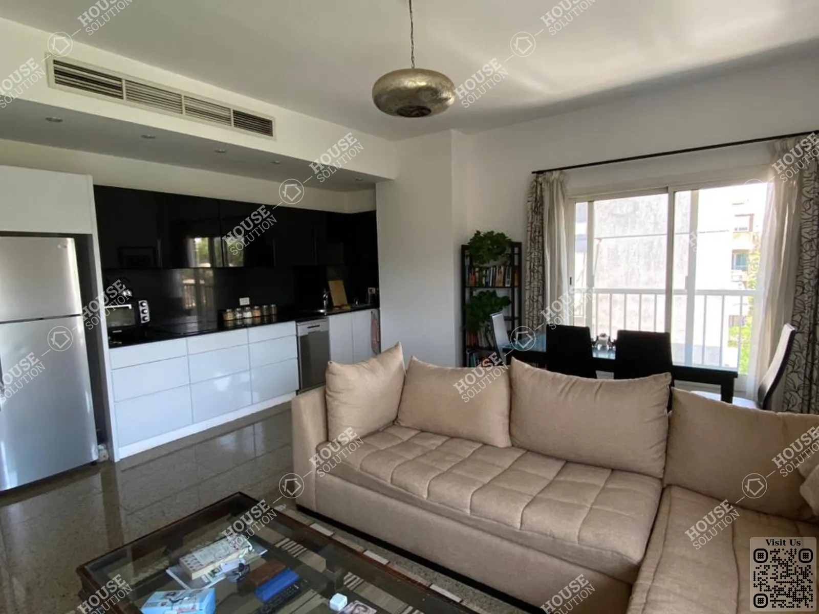 RECEPTION  @ Studios For Rent In Maadi Maadi Sarayat Area: 80 m² consists of 1 Bedrooms 1 Bathrooms Modern furnished 5 stars #4223-1