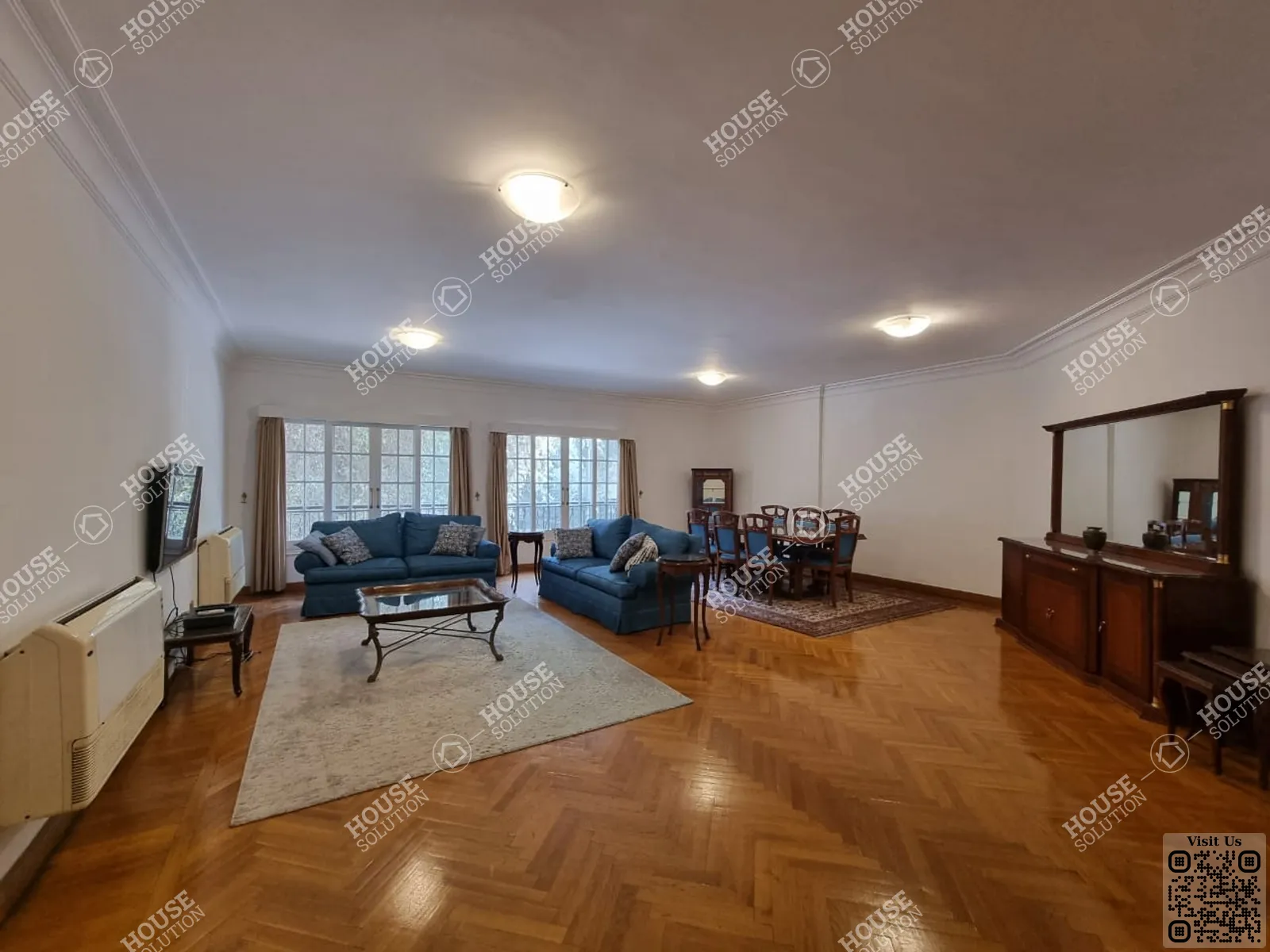 RECEPTION  @ Apartments For Rent In Maadi Maadi Sarayat Area: 180 m² consists of 3 Bedrooms 3 Bathrooms Furnished 5 stars #4235-0