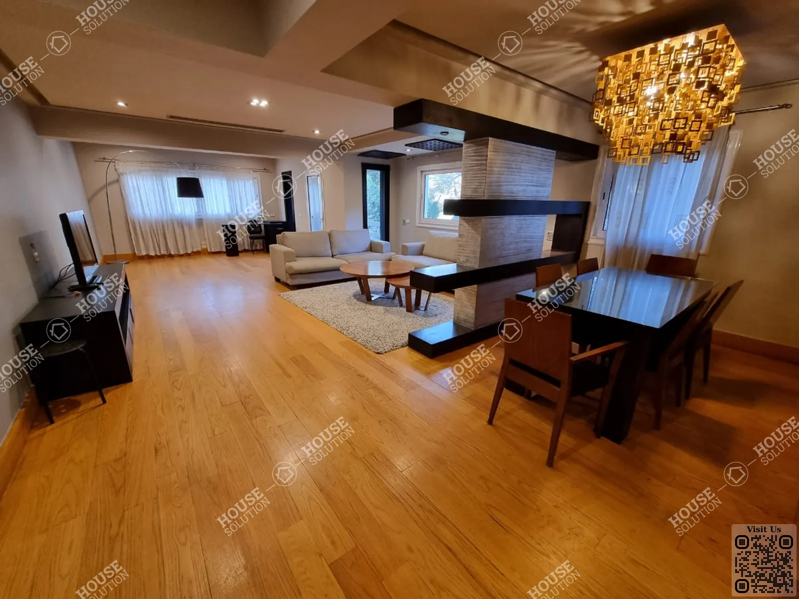 RECEPTION  @ Apartments For Rent In Maadi Maadi Sarayat Area: 200 m² consists of 3 Bedrooms 3 Bathrooms Modern furnished 5 stars #4237-0