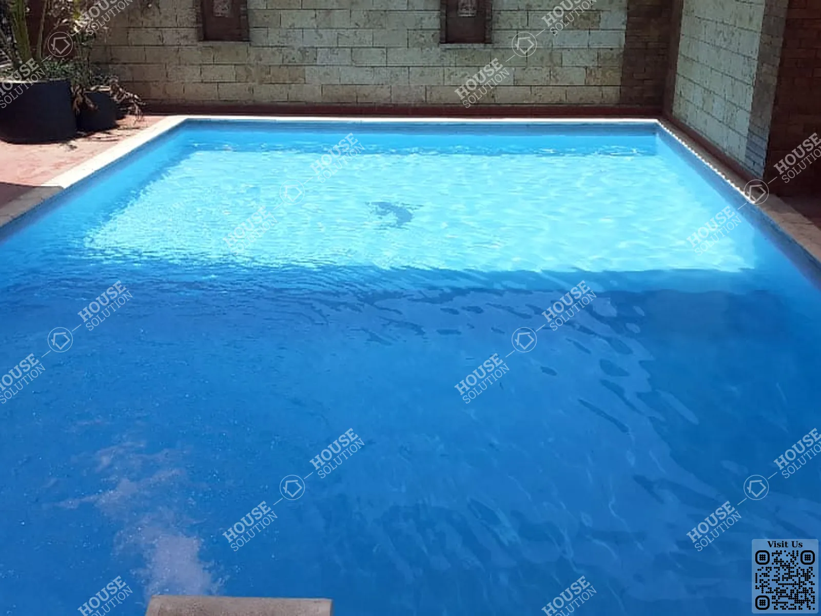 PRIVATE SWIMMING POOL  @ Penthouses For Rent In Maadi Maadi Degla Area: 450 m² consists of 4 Bedrooms 4 Bathrooms Semi furnished 5 stars #4248-1