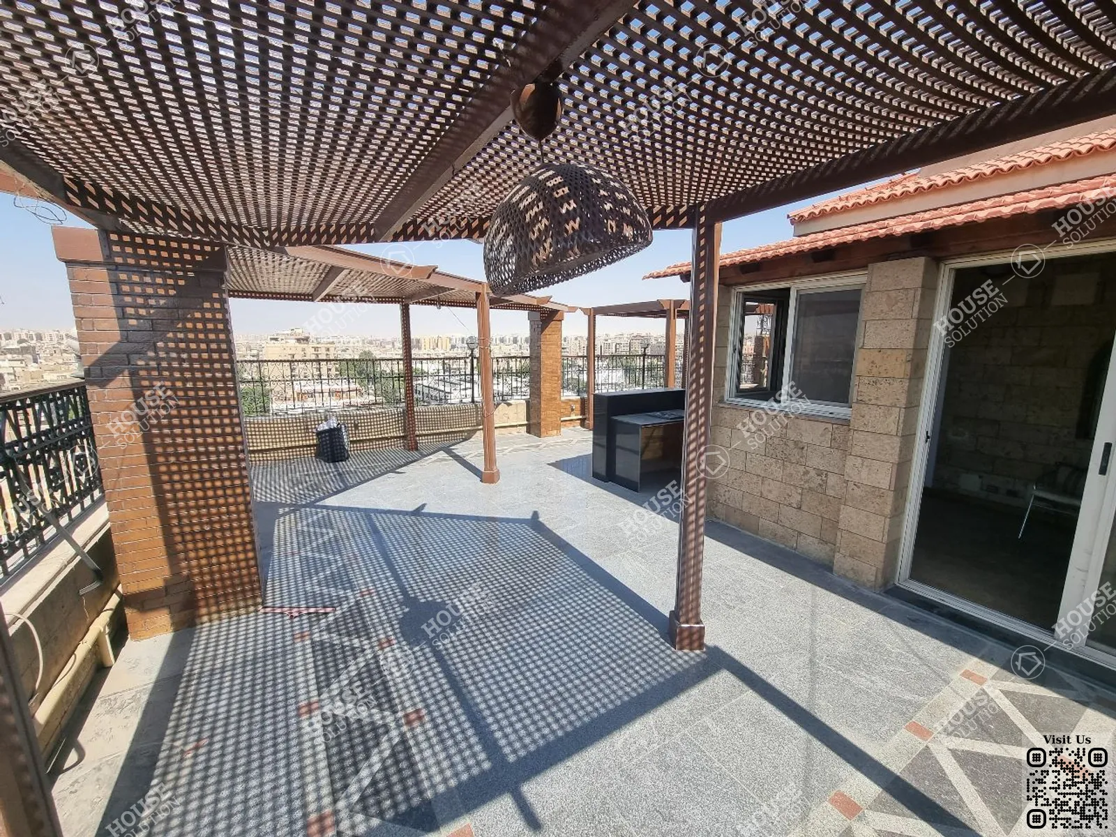 TERRACE @ Penthouses For Rent In Maadi Maadi Degla Area: 450 m² consists of 4 Bedrooms 4 Bathrooms Semi furnished 5 stars #4248-1