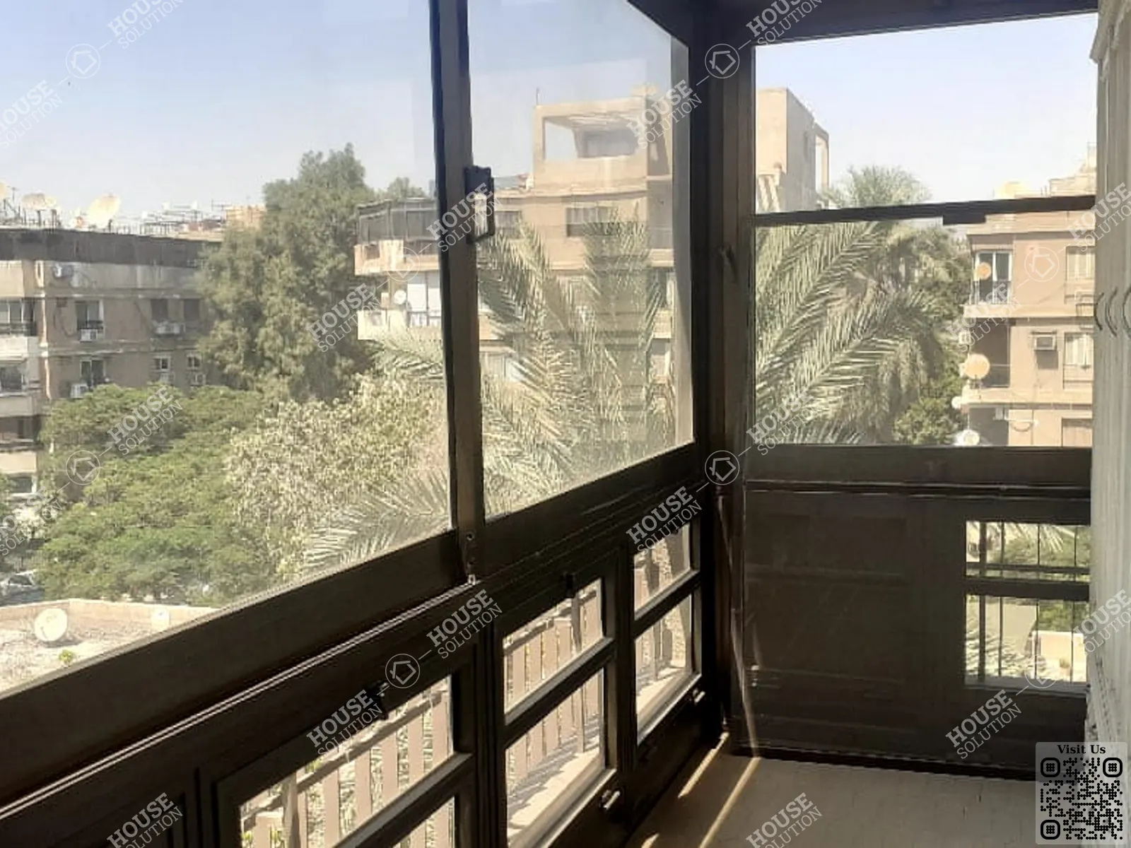 BALCONY  @ Apartments For Rent In Maadi Maadi Sarayat Area: 250 m² consists of 3 Bedrooms 2 Bathrooms Semi furnished 4 stars #4251-2