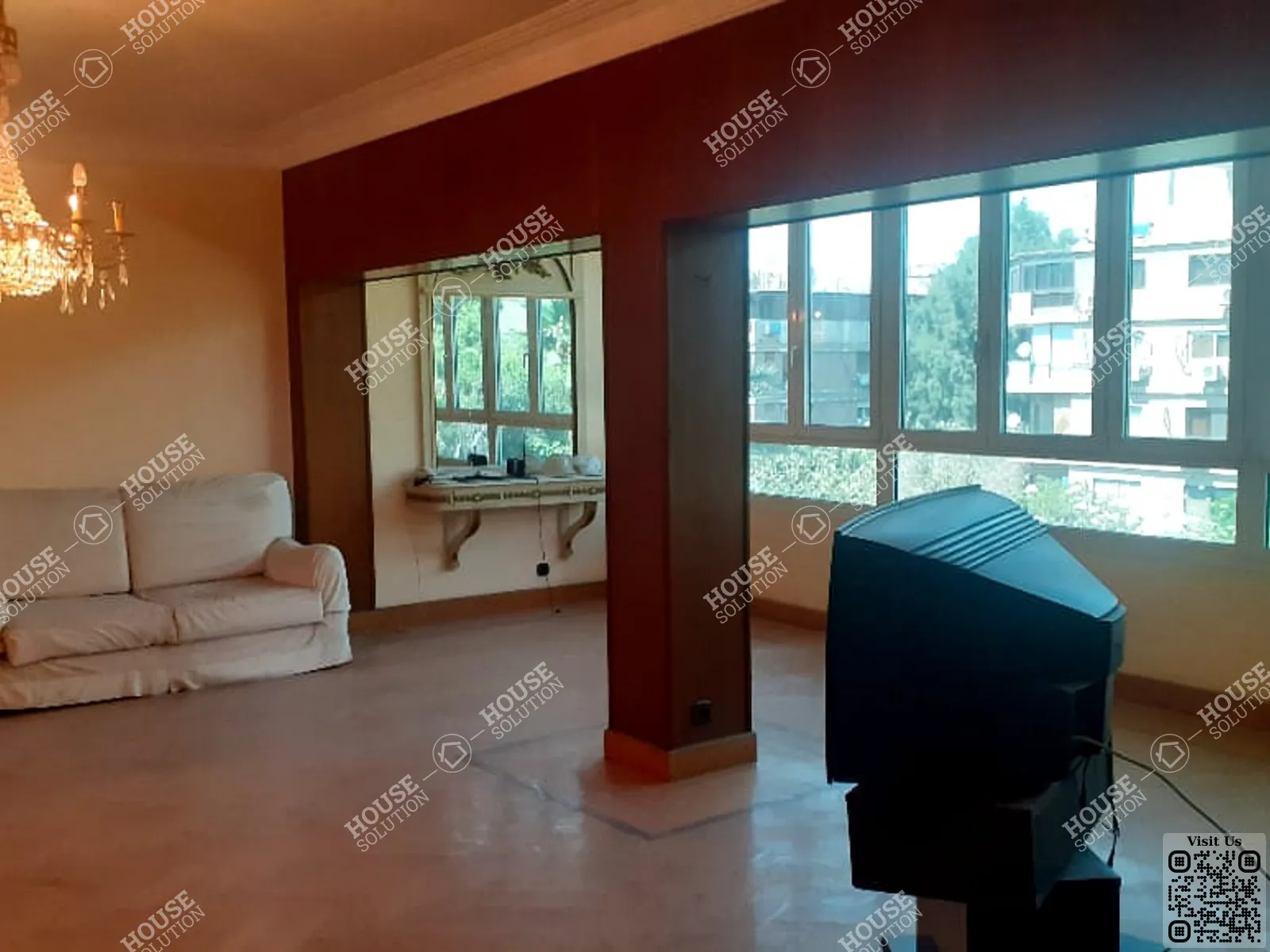 DINING AREA @ Apartments For Rent In Maadi Maadi Sarayat Area: 250 m² consists of 3 Bedrooms 2 Bathrooms Semi furnished 4 stars #4251-0