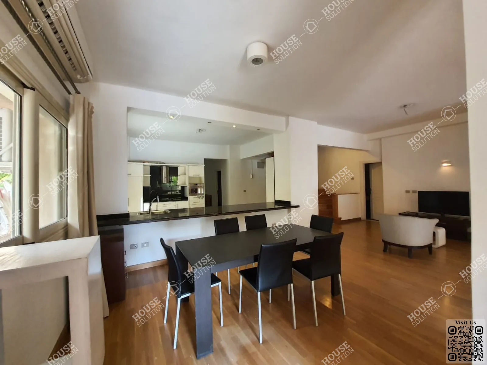 KITCHEN  @ Ground Floors For Rent In Maadi Maadi Sarayat Area: 285 m² consists of 3 Bedrooms 4 Bathrooms Modern furnished 5 stars #4279-1