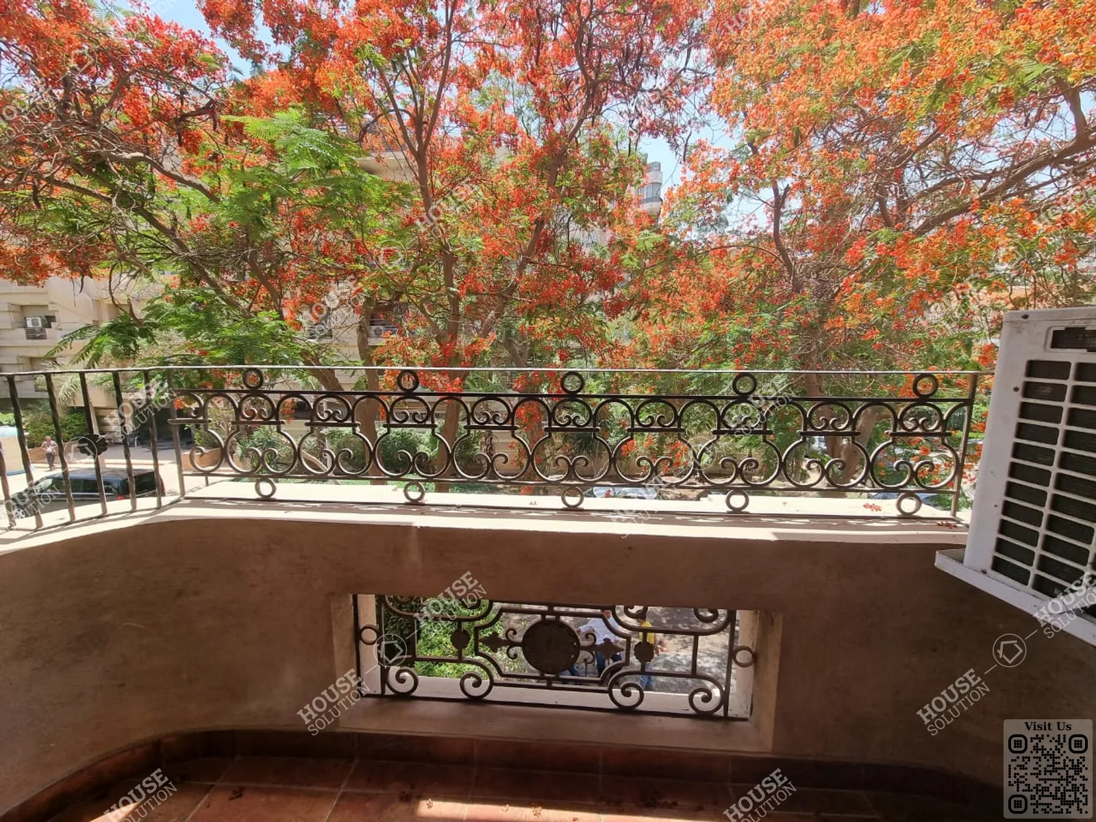 BALCONY  @ Apartments For Rent In Maadi Maadi Sarayat Area: 300 m² consists of 5 Bedrooms 5 Bathrooms Semi furnished 5 stars #4311-1