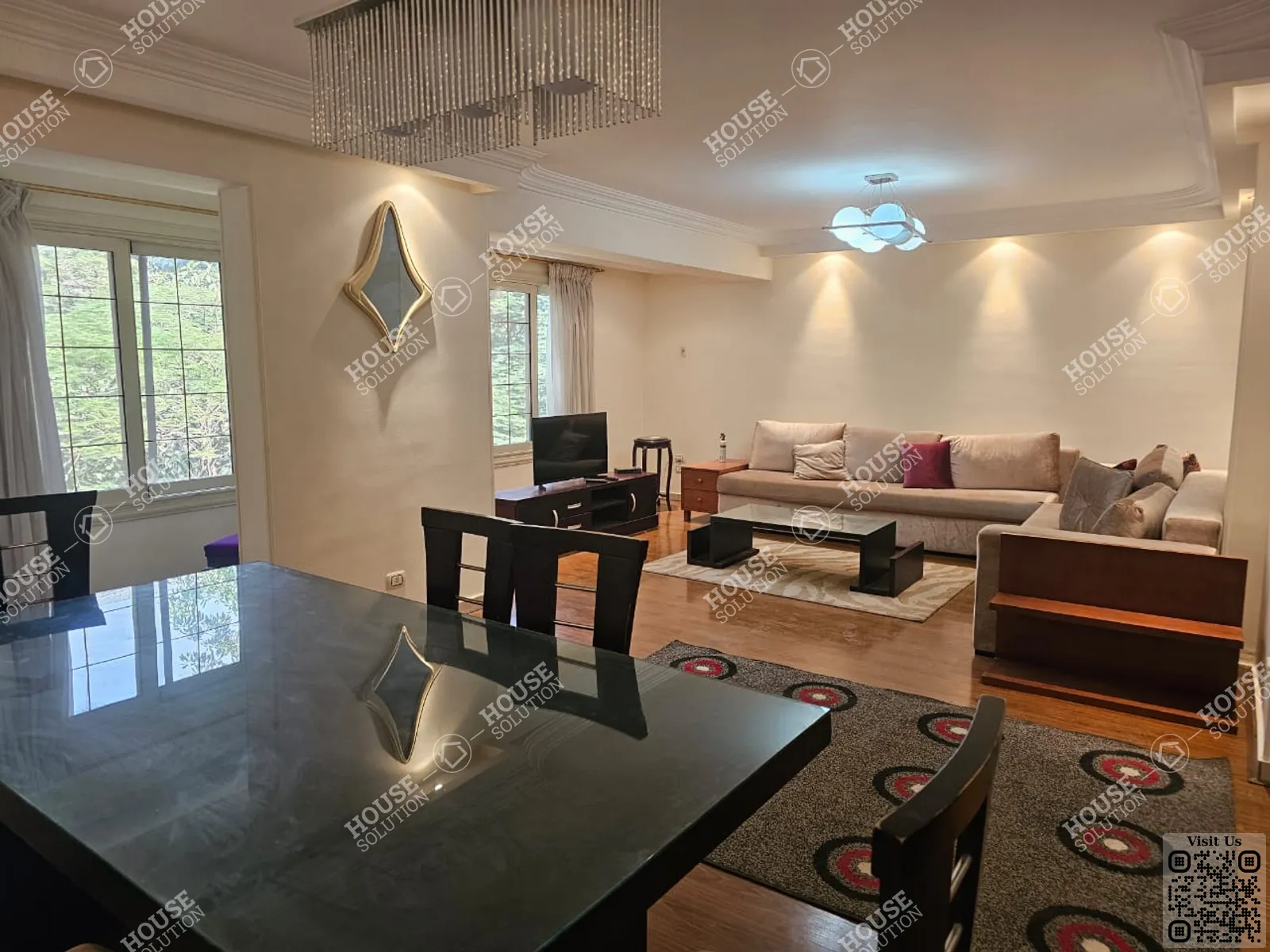 RECEPTION  @ Apartments For Rent In Maadi Maadi Degla Area: 180 m² consists of 3 Bedrooms 3 Bathrooms Modern furnished 5 stars #4319-0
