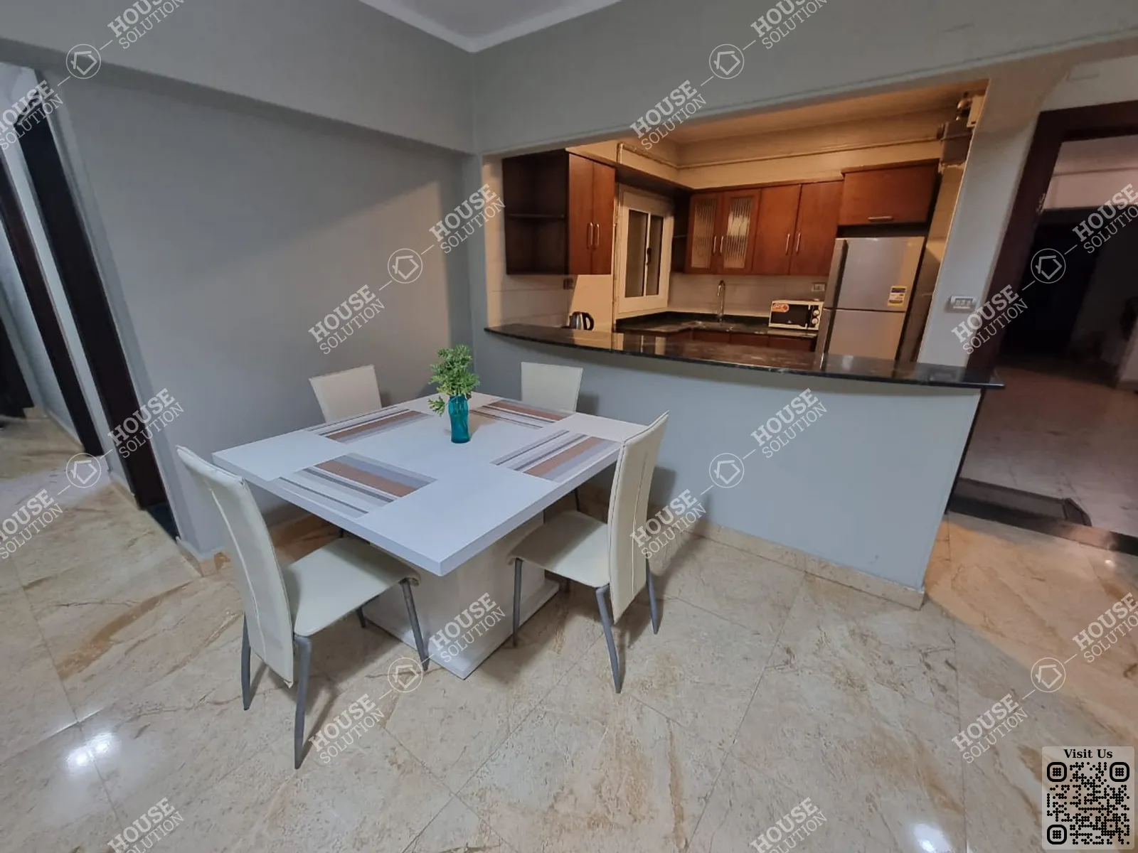 DINING AREA @ Apartments For Rent In Maadi Maadi Degla Area: 110 m² consists of 2 Bedrooms 2 Bathrooms Modern furnished 5 stars #4346-1