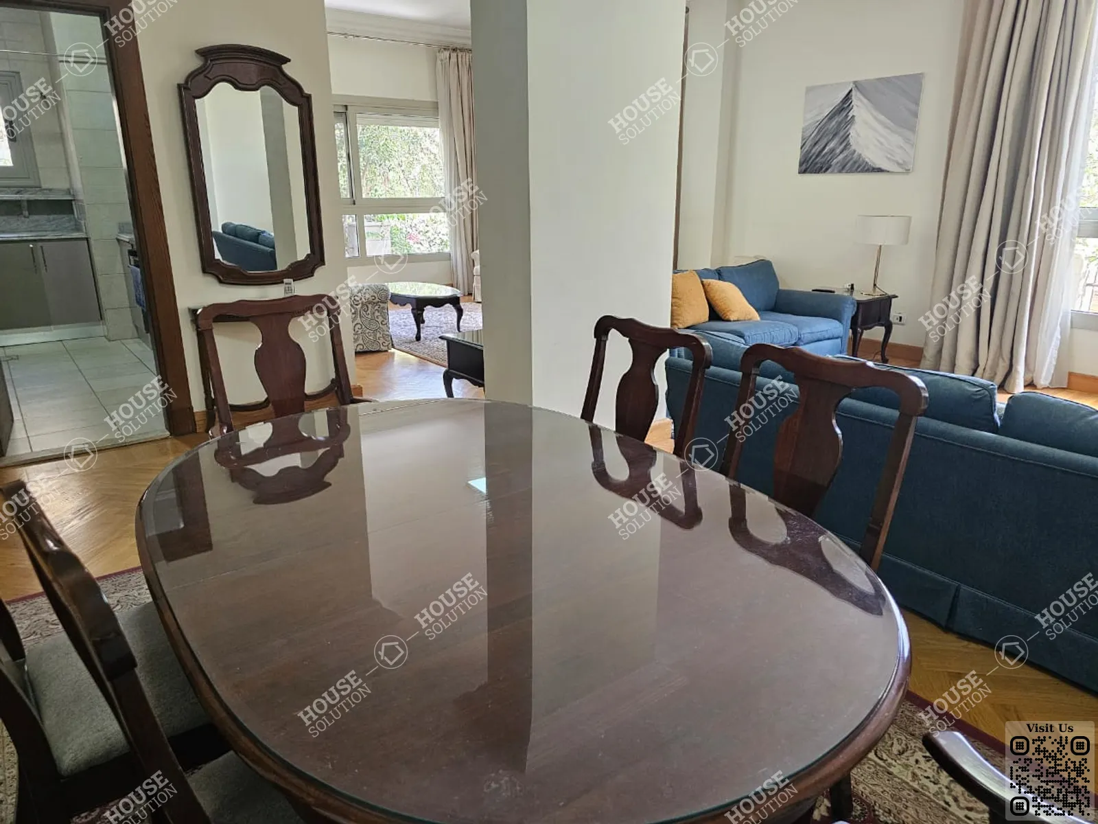 RECEPTION  @ Apartments For Rent In Maadi Maadi Sarayat Area: 185 m² consists of 2 Bedrooms 2 Bathrooms Furnished 5 stars #4351-2