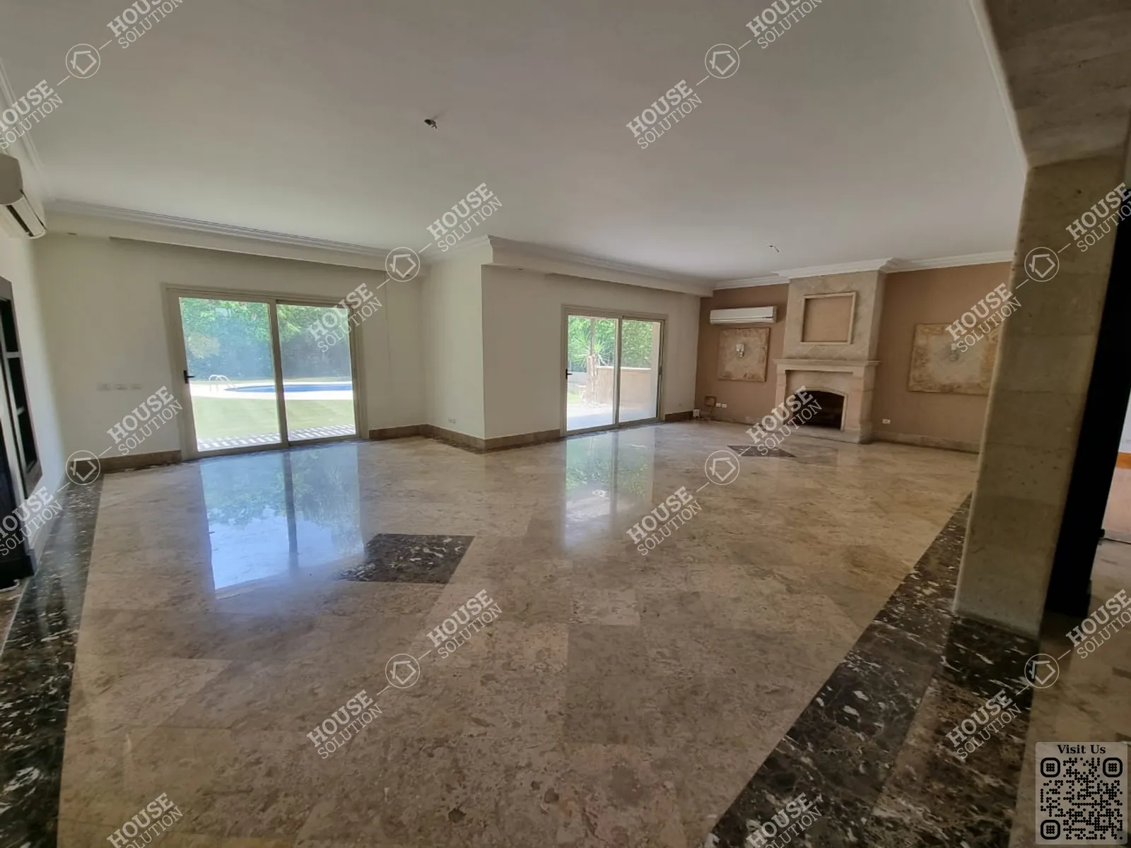 RECEPTION  @ Villas For Rent In Katameya katameya Heights Area: 650 m² consists of 6 Bedrooms 8 Bathrooms Semi furnished 5 stars #4372-1