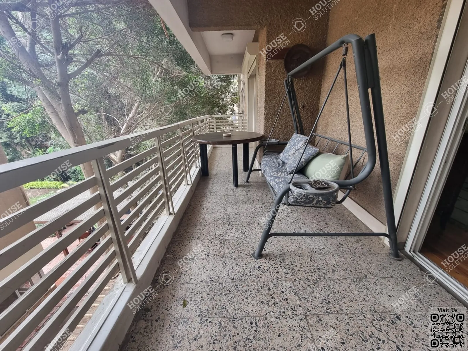 BALCONY  @ Duplexes For Rent In Maadi Maadi Degla Area: 360 m² consists of 5 Bedrooms 4 Bathrooms Furnished 5 stars #4383-2