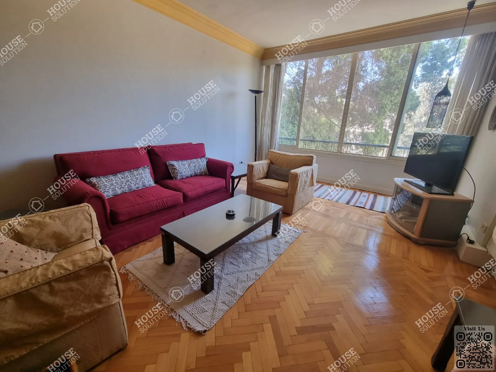 RECEPTION  @ Apartments For Rent In Maadi Maadi Sarayat Area: 120 m² consists of 2 Bedrooms 2 Bathrooms Modern furnished 5 stars #4392-0