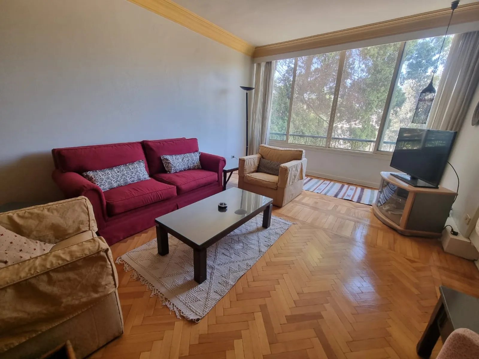 Apartments For Sale In Maadi Maadi Sarayat Area: 120 m² consists of 2 Bedrooms 2 Bathrooms Modern furnished 5 stars #4392