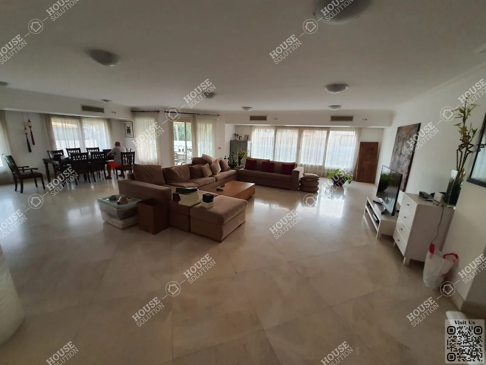 RECEPTION  @ Penthouses For Rent In Maadi Maadi Sarayat Area: 350 m² consists of 5 Bedrooms 5 Bathrooms Modern furnished 5 stars #4486-0