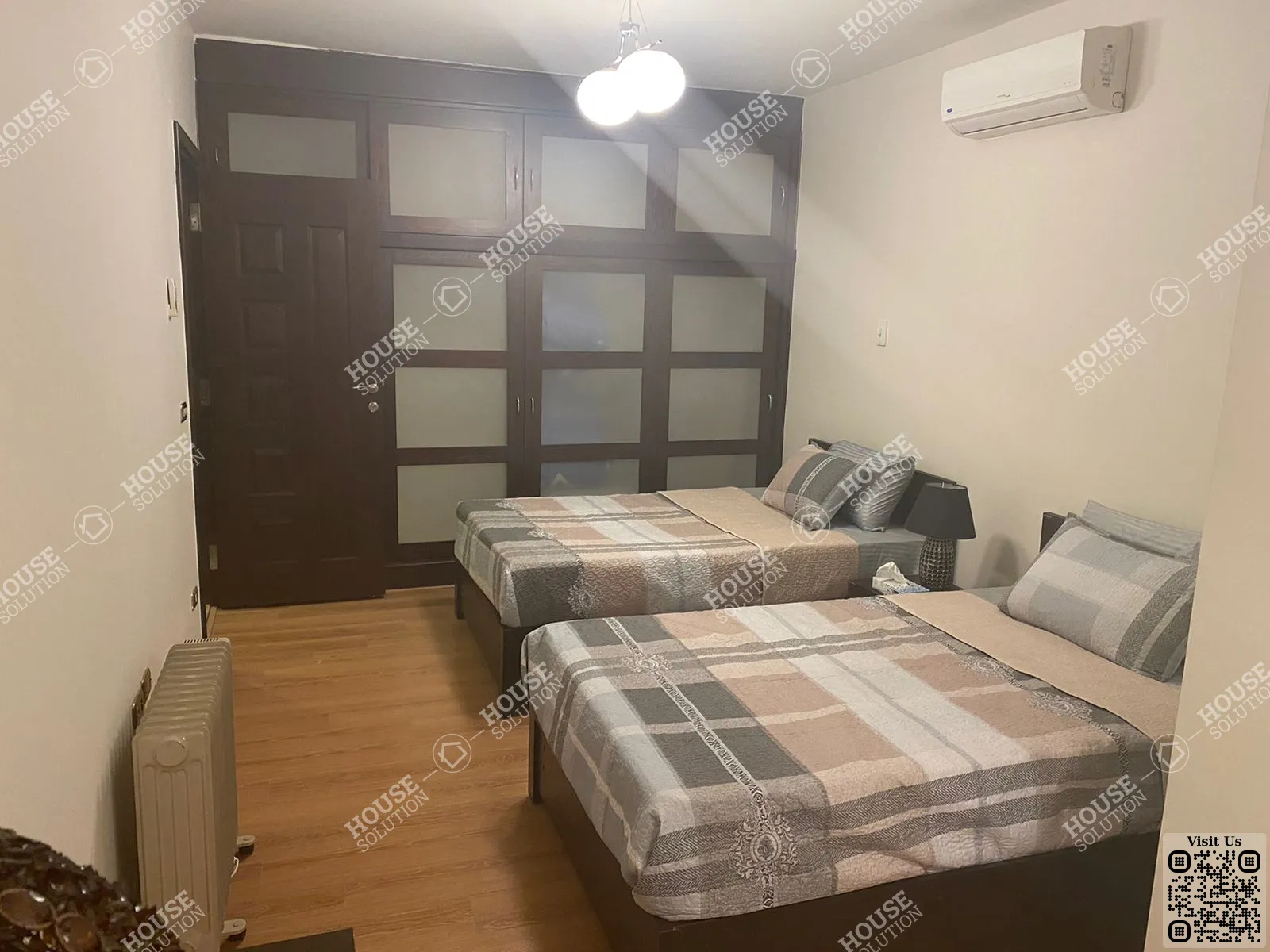 FIRST BEDROOM  @ Apartments For Rent In Maadi Maadi Sarayat Area: 150 m² consists of 3 Bedrooms 2 Bathrooms Modern furnished 5 stars #4505-2