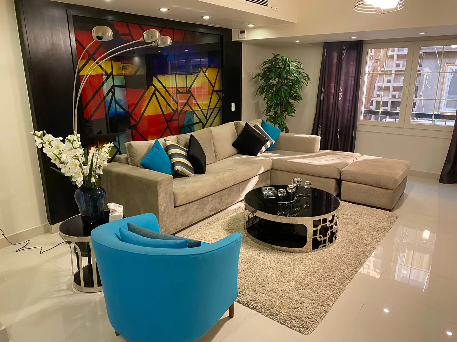 Apartments For Sale In Maadi Maadi Sarayat Area: 150 m² consists of 3 Bedrooms 2 Bathrooms Modern furnished 5 stars #4505