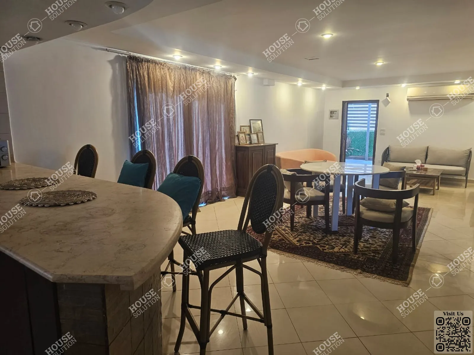 RECEPTION  @ Penthouses For Rent In Maadi Maadi Degla Area: 180 m² consists of 2 Bedrooms 2 Bathrooms Modern furnished 5 stars #4515-2