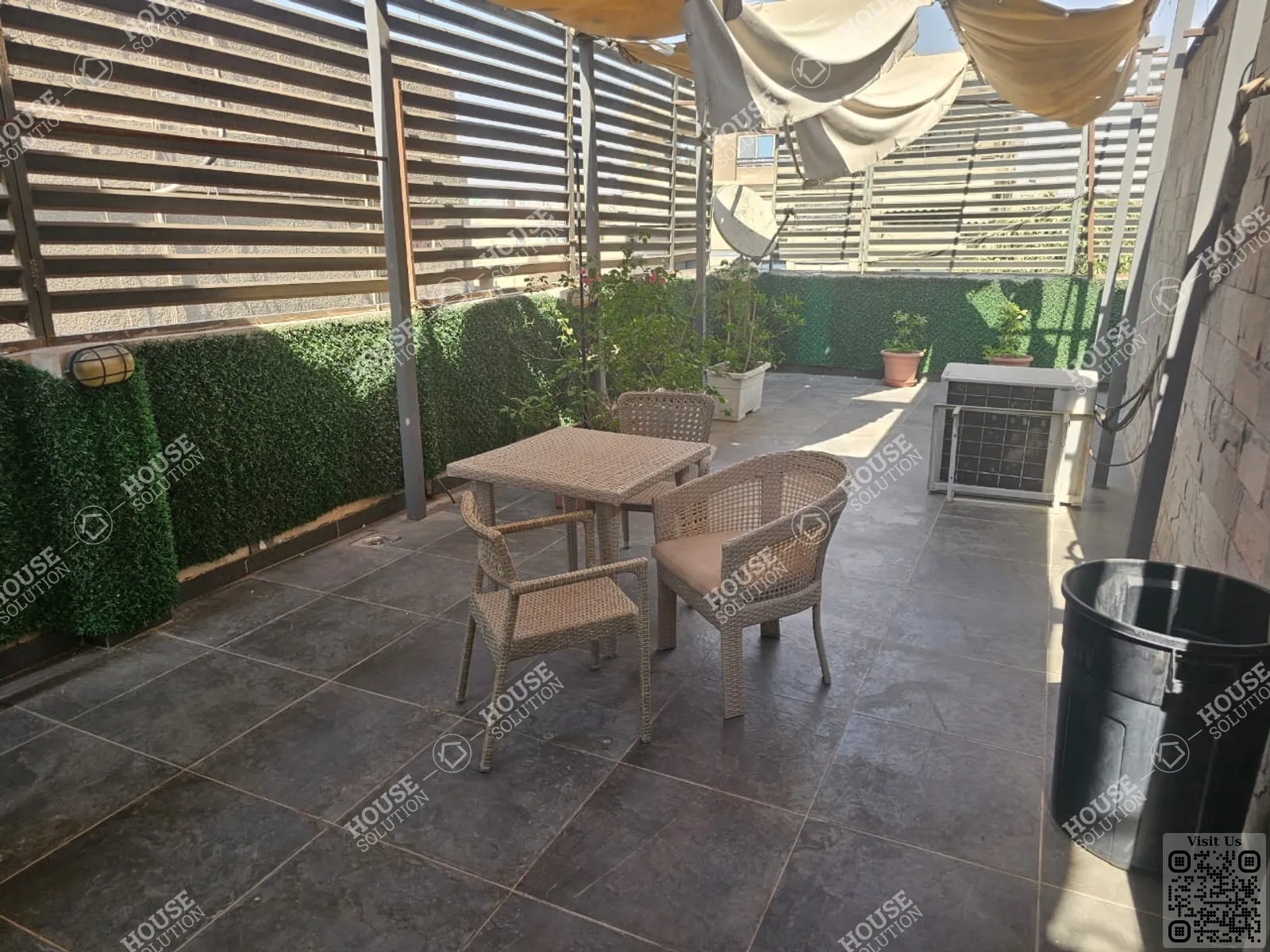 TERRACE  @ Penthouses For Rent In Maadi Maadi Degla Area: 180 m² consists of 2 Bedrooms 2 Bathrooms Modern furnished 5 stars #4515-1