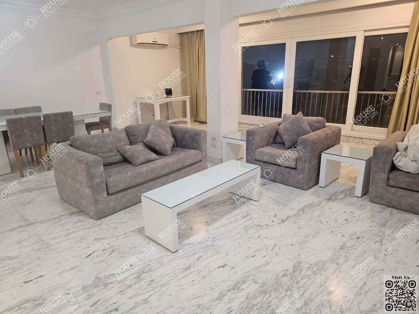 غرفة الاستقبال	 @ شقق للإيجار في المعادي دجله المعادي مساحة: 220 م² تتكون من 3 غرفة 2 حمام مفروش مودرن 5 نجوم #4522-0