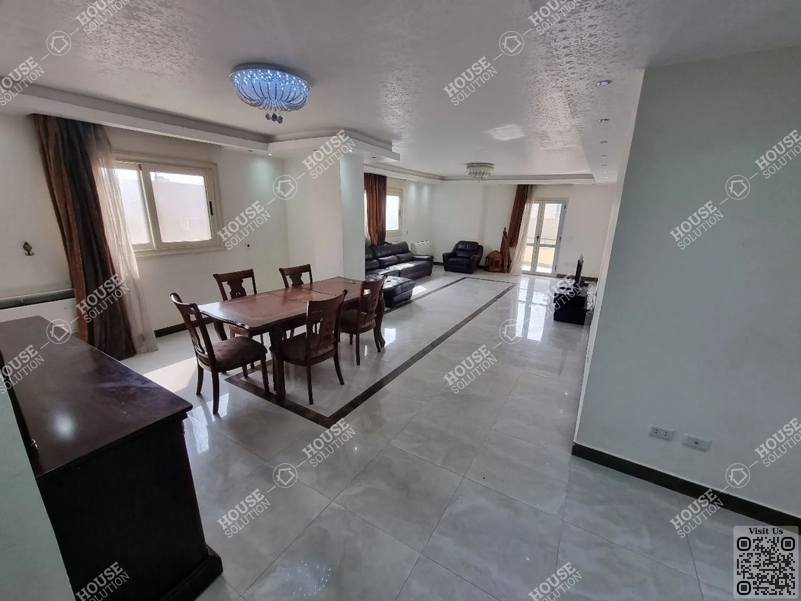 RECEPTION @ Apartments For Rent In Maadi Maadi Sarayat Area: 220 m² consists of 3 Bedrooms 3 Bathrooms Modern furnished 5 stars #4539-2