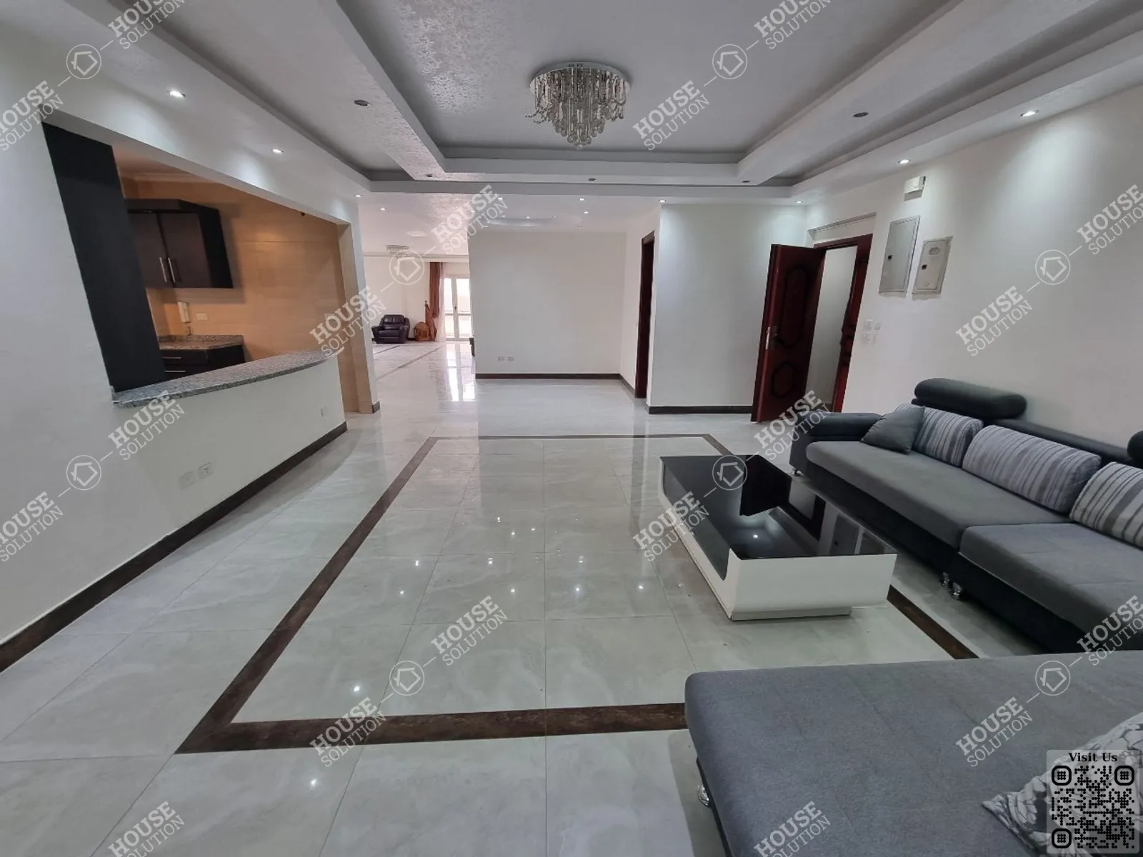 RECEPTION @ Apartments For Rent In Maadi Maadi Sarayat Area: 220 m² consists of 3 Bedrooms 3 Bathrooms Modern furnished 5 stars #4539-0