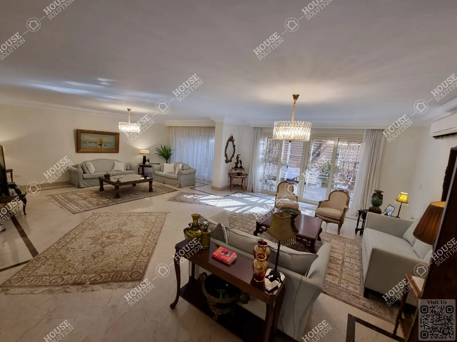 RECEPTION  @ Ground Floors For Rent In Maadi Maadi Sarayat Area: 500 m² consists of 5 Bedrooms 5 Bathrooms Modern furnished 5 stars #4542-1