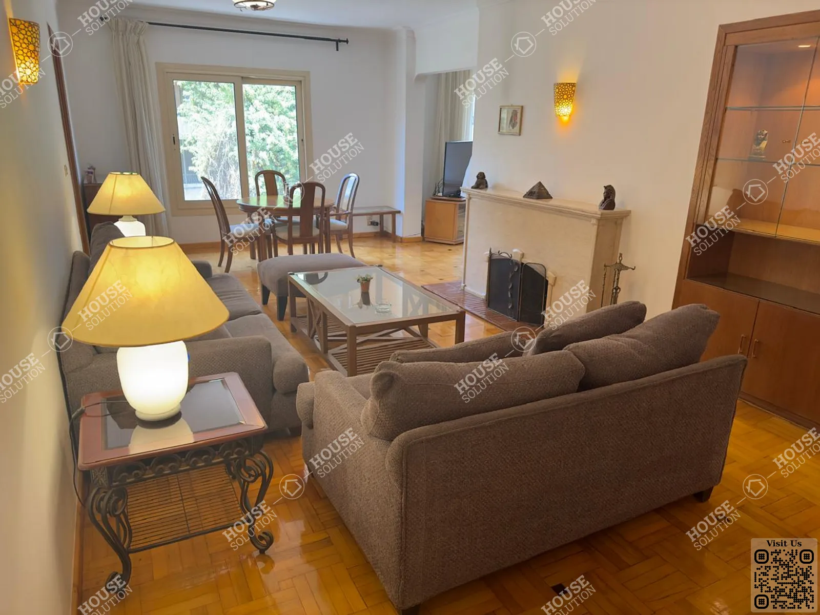 RECEPTION  @ Apartments For Rent In Maadi Maadi Sarayat Area: 180 m² consists of 3 Bedrooms 2 Bathrooms Modern furnished 5 stars #4694-1