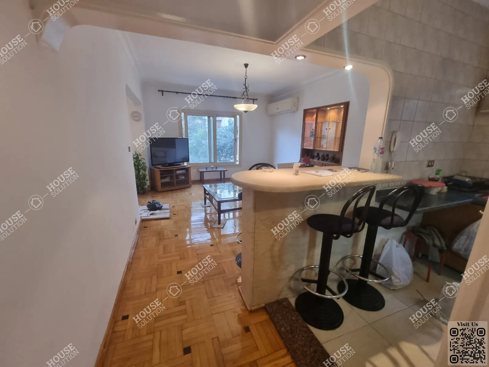 KITCHEN @ Apartments For Rent In Maadi Maadi Sarayat Area: 180 m² consists of 3 Bedrooms 2 Bathrooms Modern furnished 5 stars #4694-1