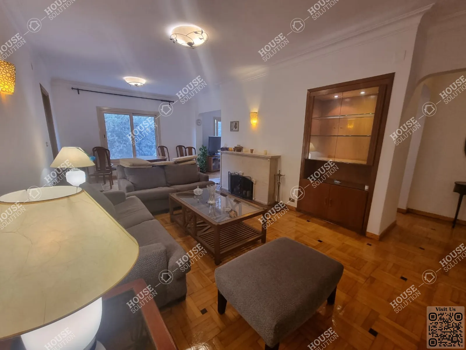 RECEPTION @ Apartments For Rent In Maadi Maadi Sarayat Area: 180 m² consists of 3 Bedrooms 2 Bathrooms Modern furnished 5 stars #4694-0