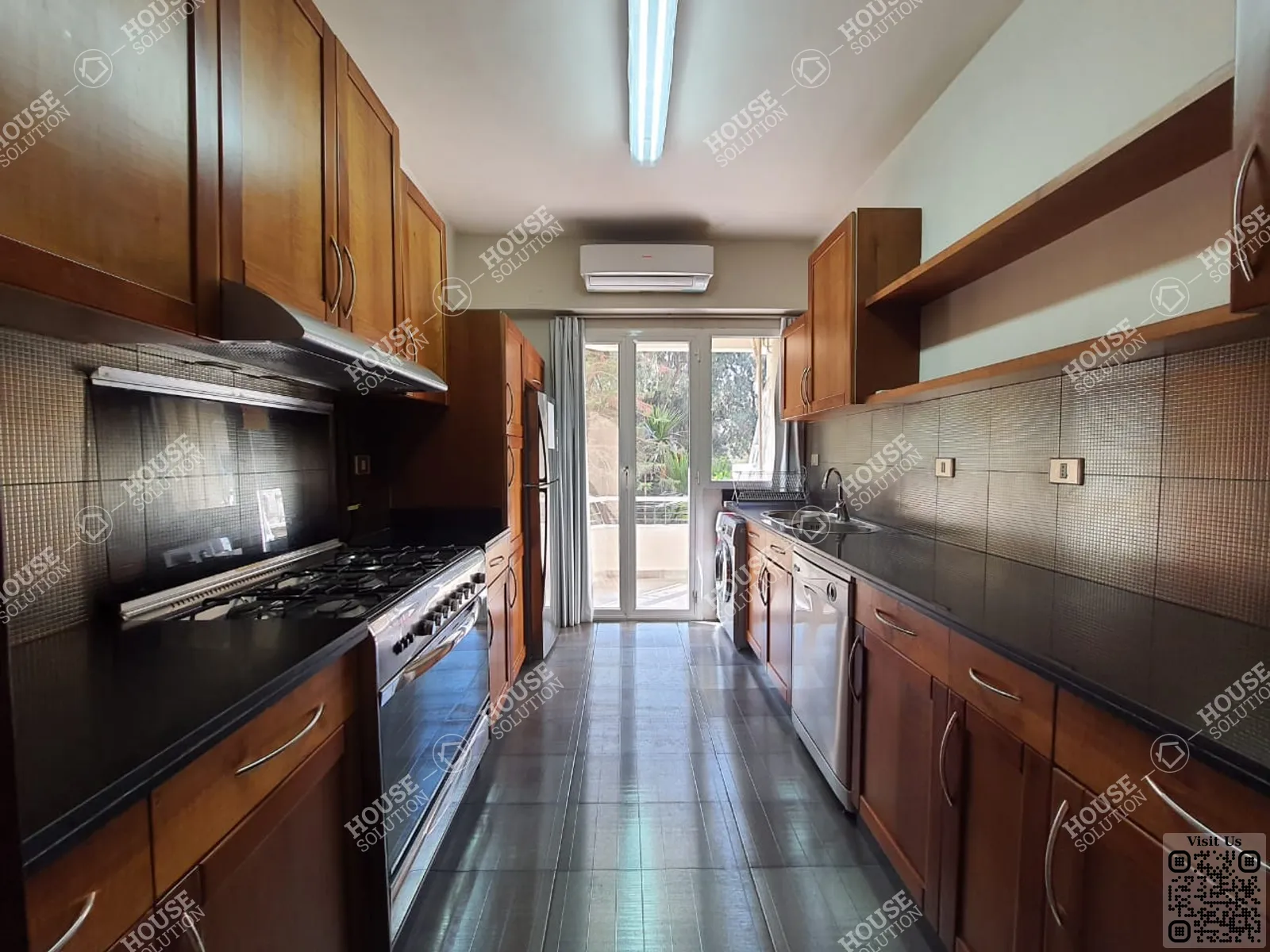 KITCHEN @ Apartments For Rent In Maadi Maadi Sarayat Area: 180 m² consists of 3 Bedrooms 2 Bathrooms Modern furnished 5 stars #4740-2