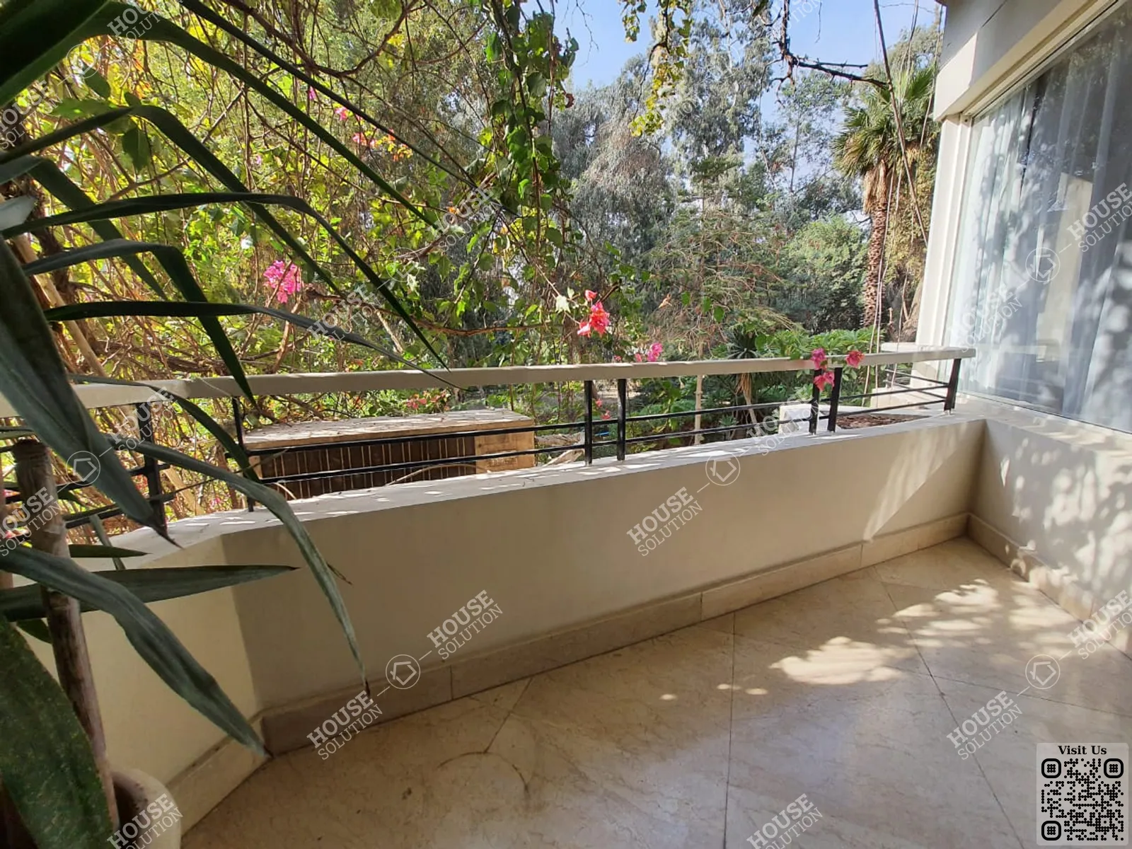 BALCONY @ Apartments For Rent In Maadi Maadi Sarayat Area: 180 m² consists of 3 Bedrooms 2 Bathrooms Modern furnished 5 stars #4740-1