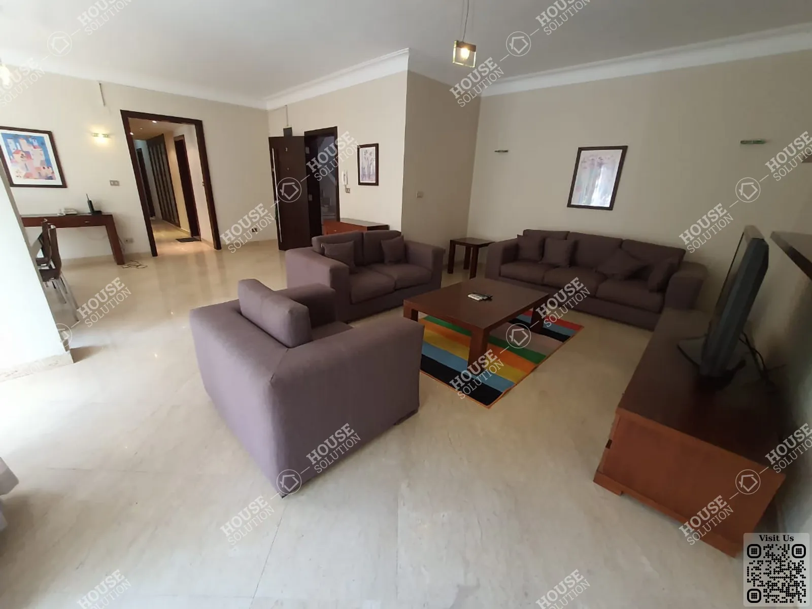RECEPTION @ Apartments For Rent In Maadi Maadi Sarayat Area: 180 m² consists of 3 Bedrooms 2 Bathrooms Modern furnished 5 stars #4740-0