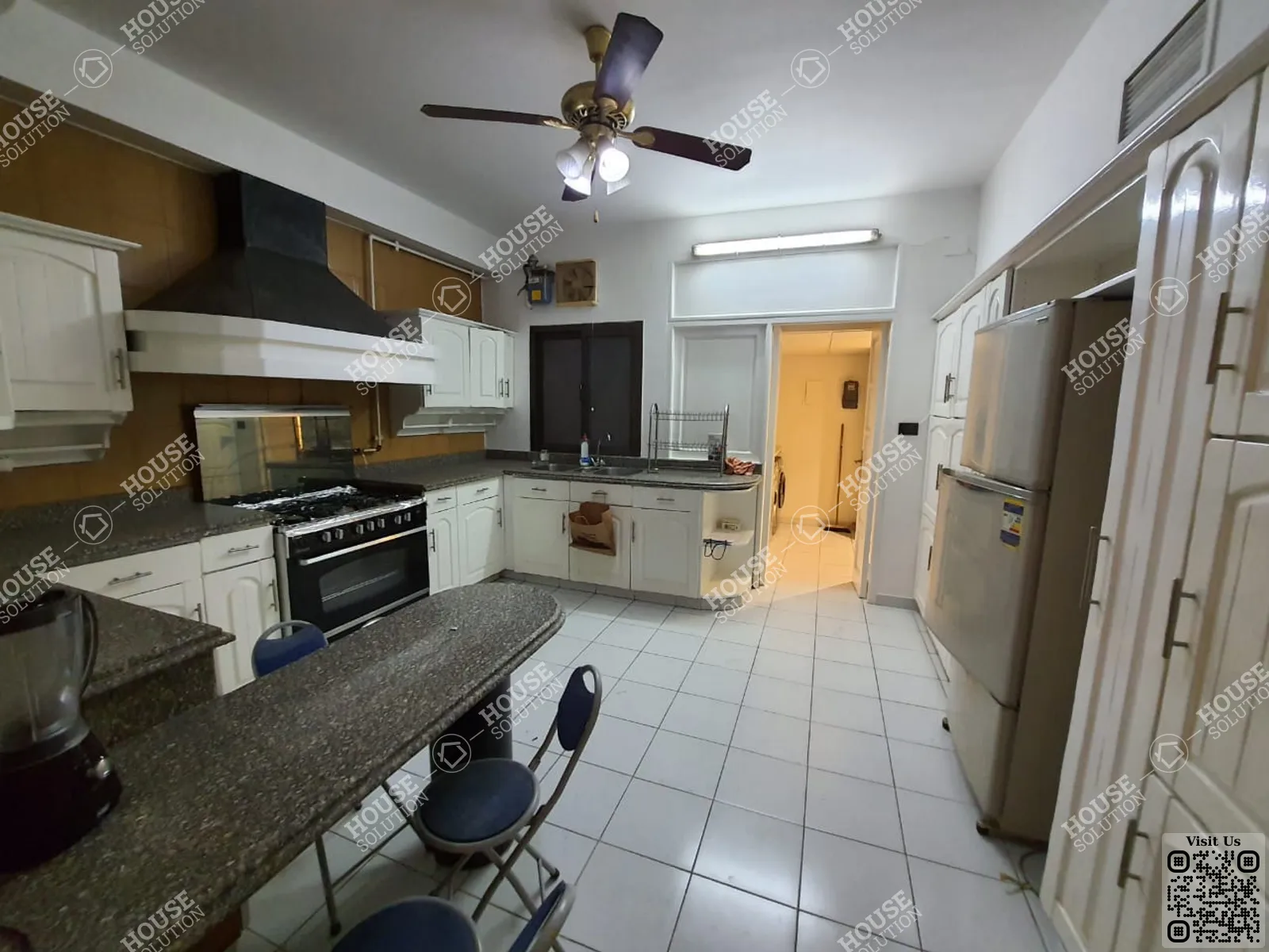 KITCHEN @ Apartments For Rent In Maadi Maadi Sarayat Area: 320 m² consists of 3 Bedrooms 3 Bathrooms Modern furnished 5 stars #4760-1