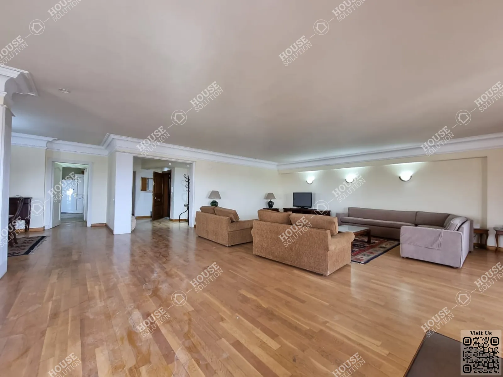 غرفة الاستقبال	 @ شقق للإيجار في المعادي دجله المعادي مساحة: 300 م² تتكون من 3 غرفة 3 حمام مفروش مودرن 5 نجوم #4766-0