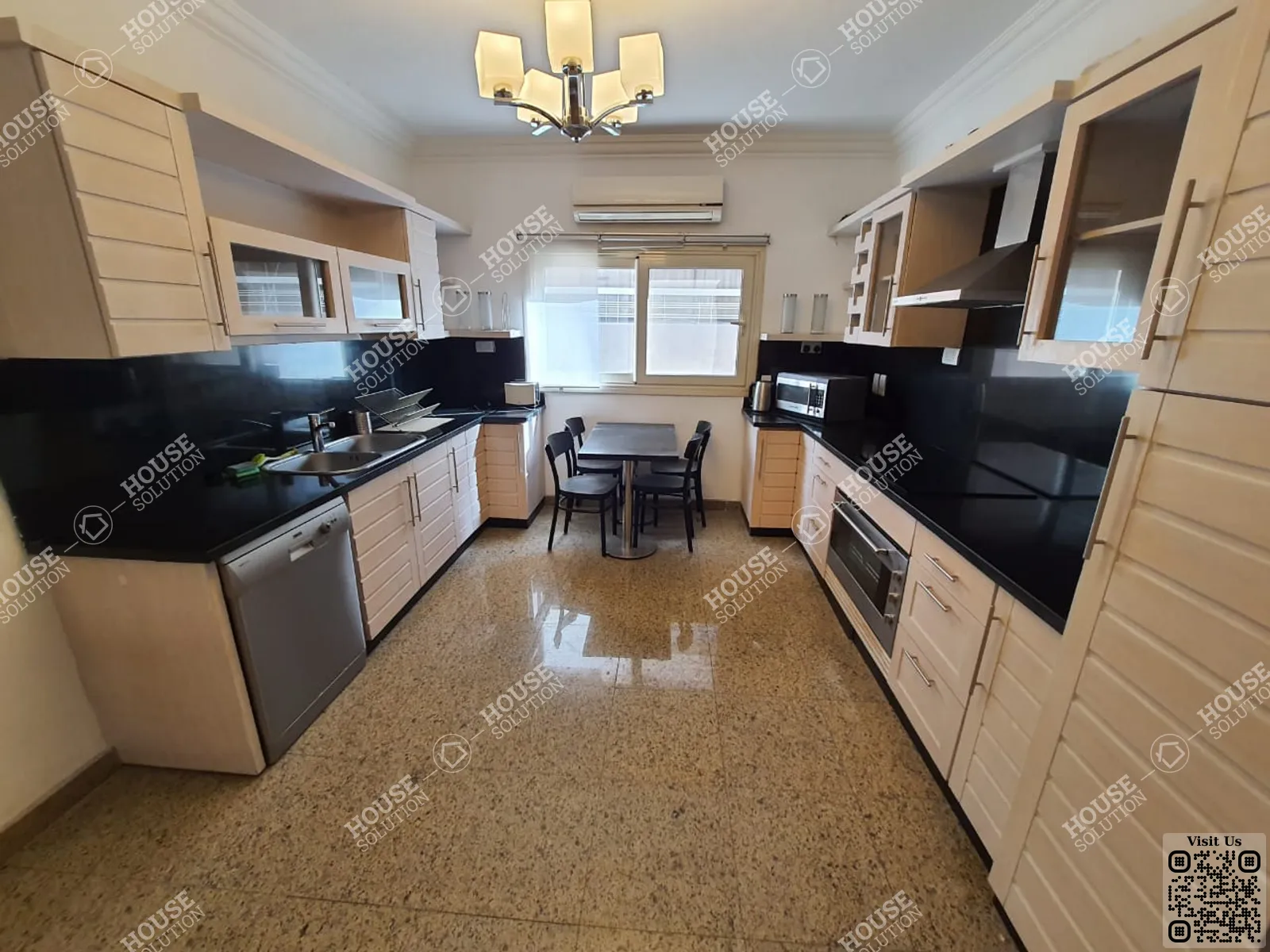 مطبخ @ رووف للإيجار في المعادي سرايات المعادي مساحة: 500 م² تتكون من 4 غرفة 5 حمام مفروش مودرن 5 نجوم #4781-2