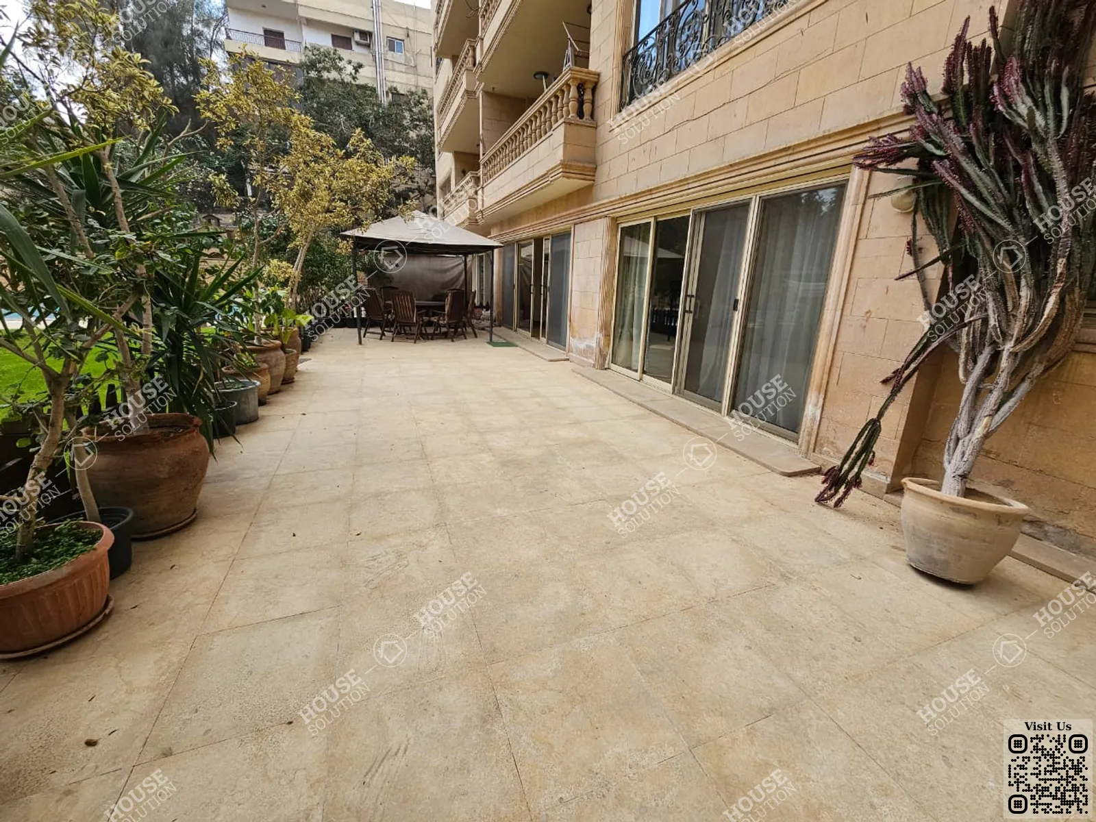 TERRACE @ Ground Floors For Rent In Maadi Maadi Sarayat Area: 300 m² consists of 4 Bedrooms 4 Bathrooms Modern furnished 5 stars #4786-2