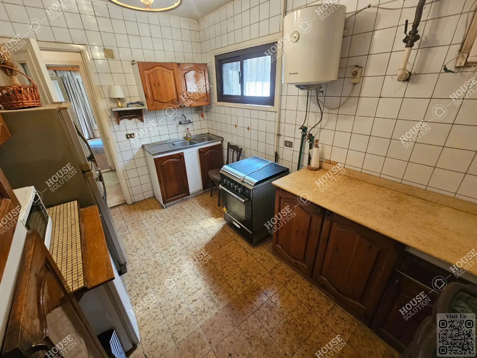 KITCHEN  @ Apartments For Rent In Maadi Maadi Sarayat Area: 120 m² consists of 2 Bedrooms 2 Bathrooms Furnished 5 stars #4794-1