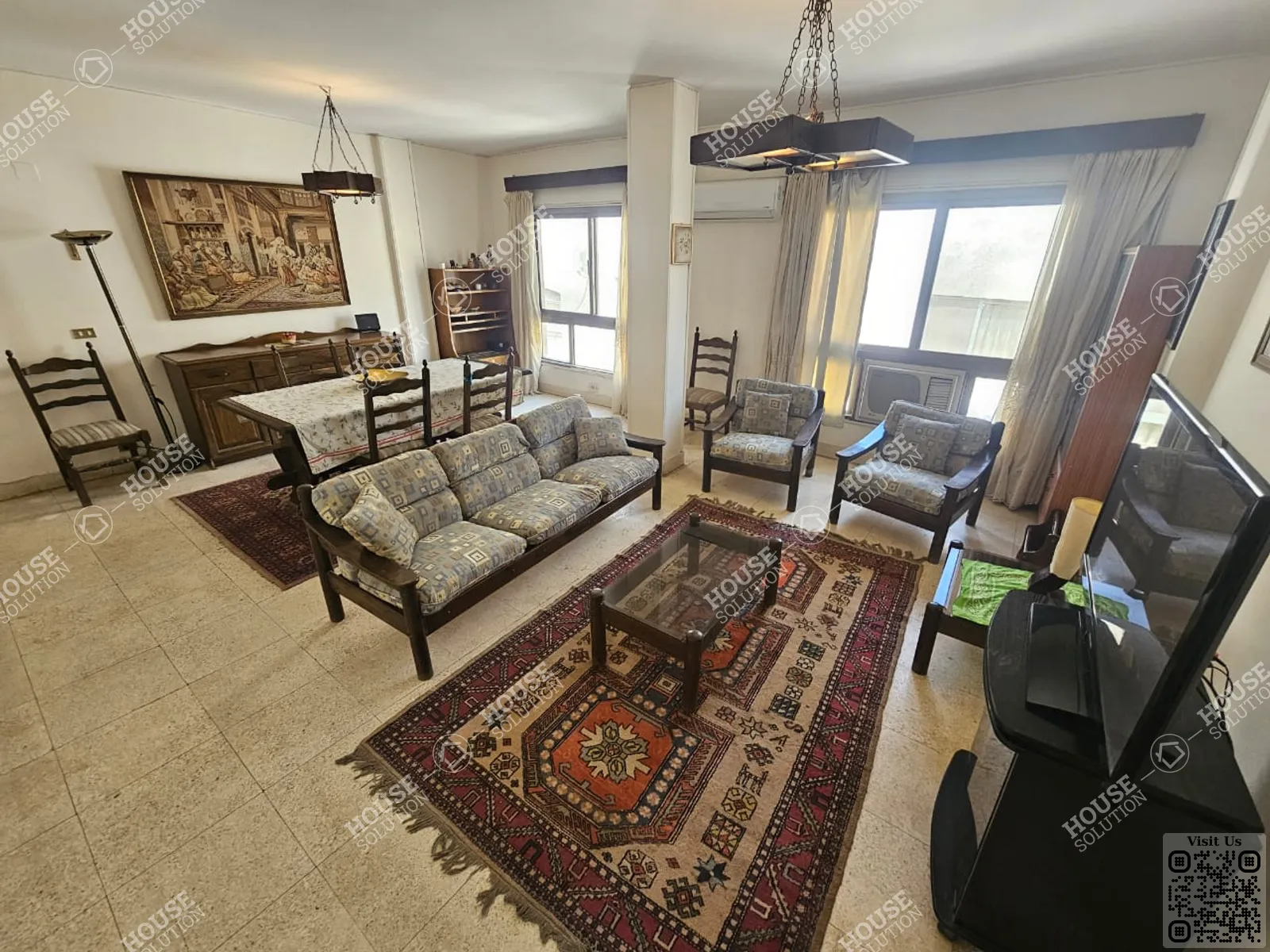 RECEPTION  @ Apartments For Rent In Maadi Maadi Sarayat Area: 120 m² consists of 2 Bedrooms 2 Bathrooms Furnished 5 stars #4794-0