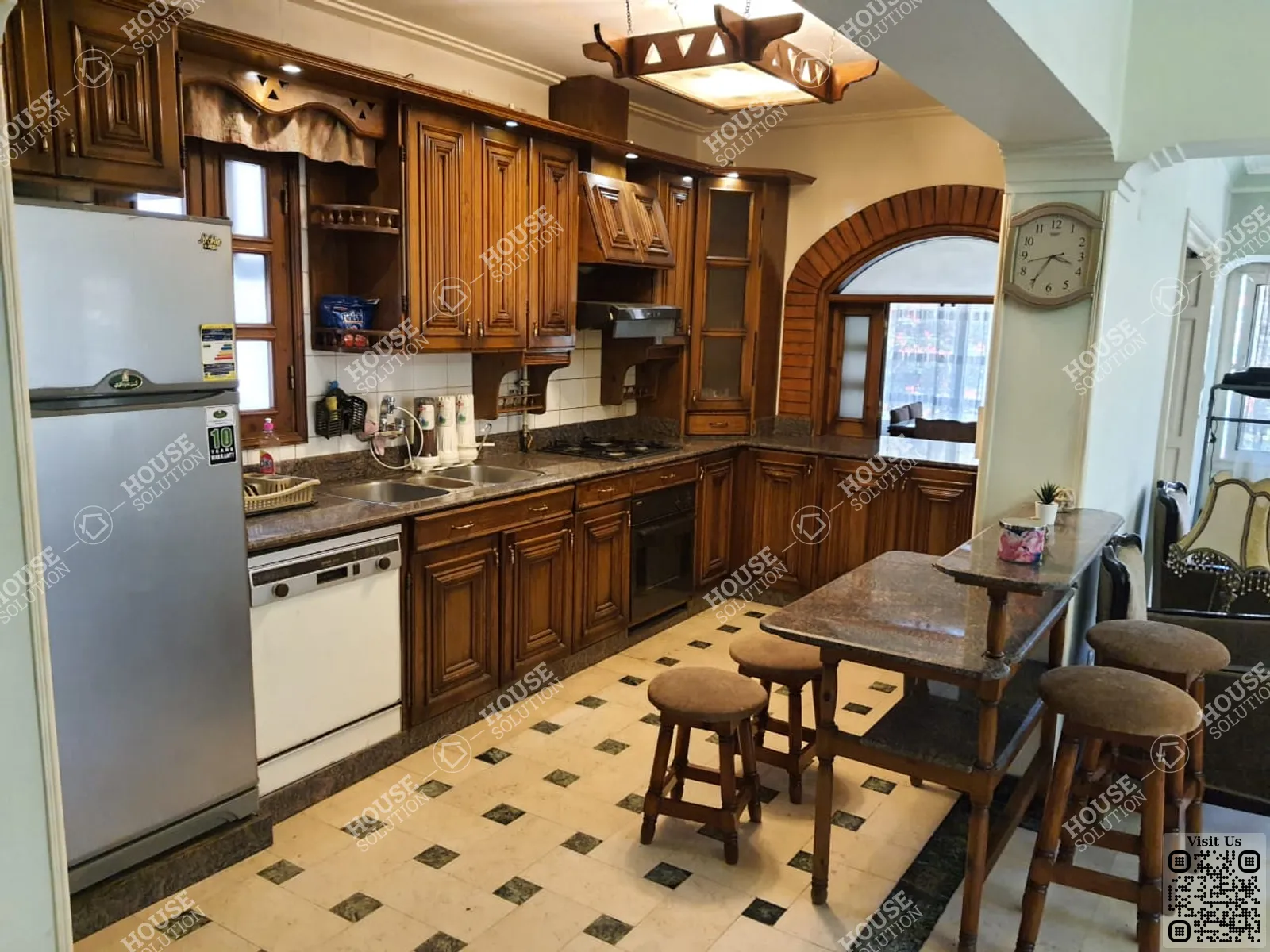 مطبخ	 @ شقق للإيجار في المعادي دجله المعادي مساحة: 160 م² تتكون من 2 غرفة 2 حمام مفروش مودرن 5 نجوم #4824-1