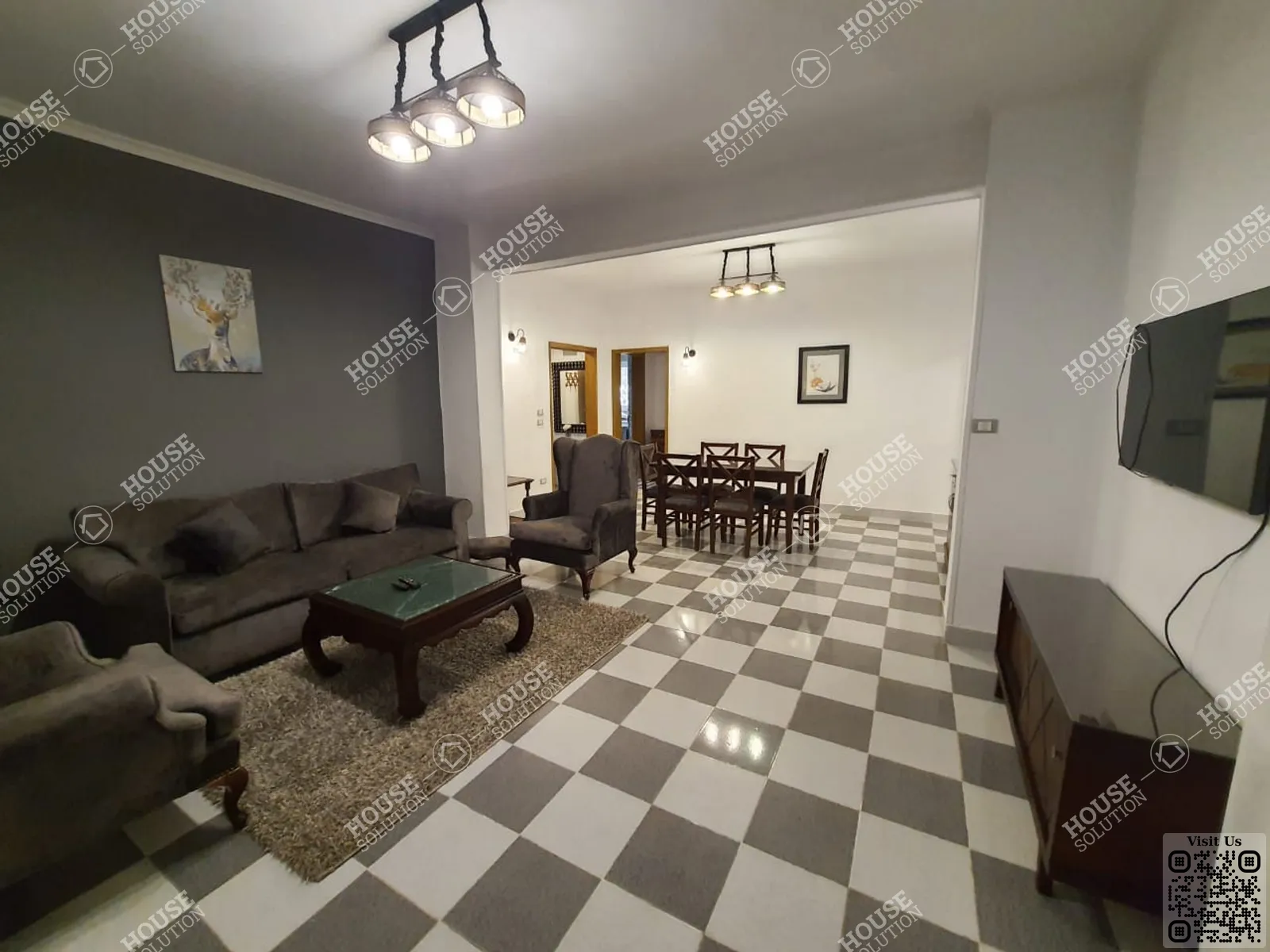 RECEPTION  @ Ground Floors For Rent In Maadi Maadi Degla Area: 186 m² consists of 3 Bedrooms 2 Bathrooms Modern furnished 5 stars #4826-2