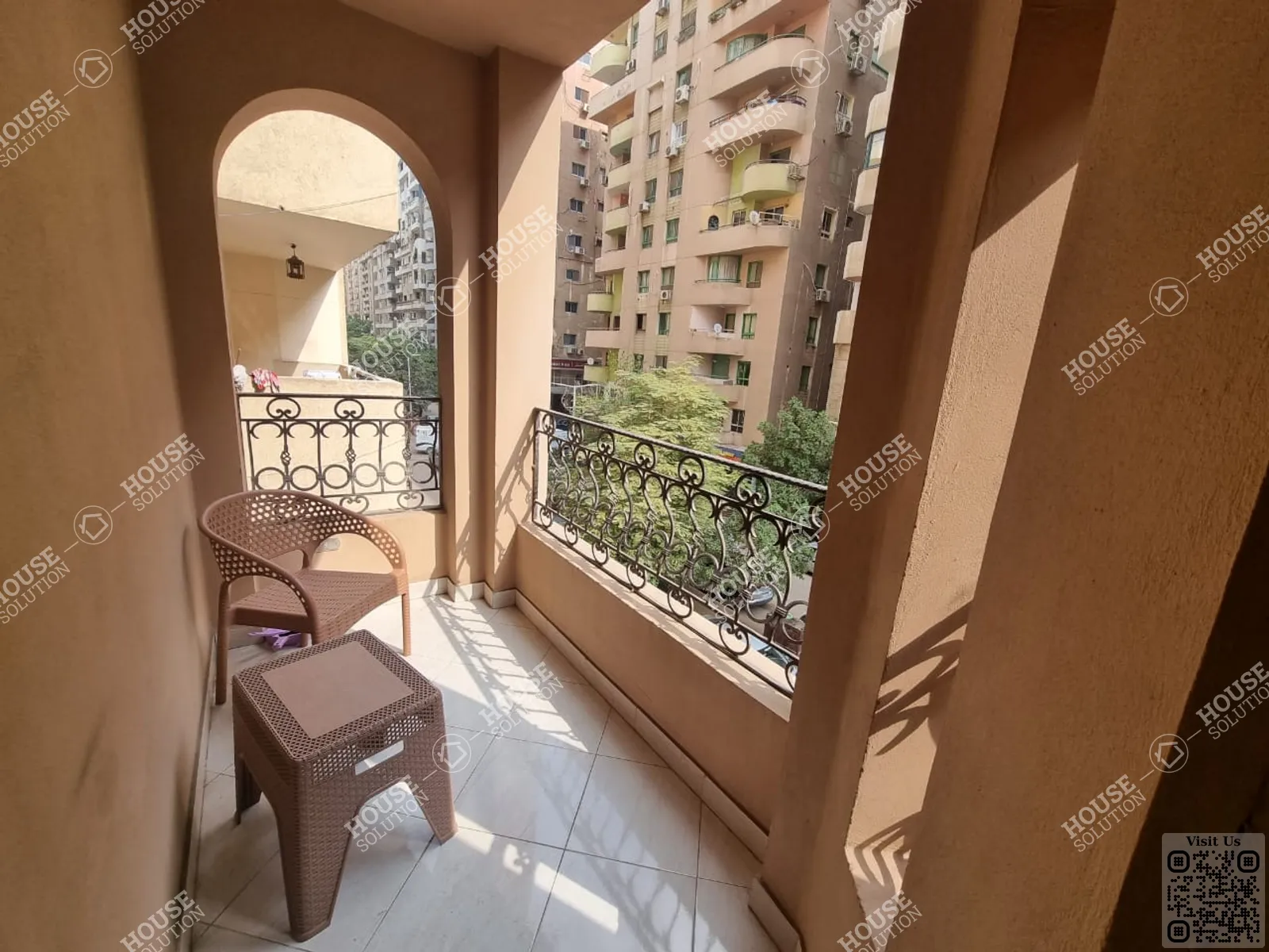 BALCONY  @ Apartments For Rent In Maadi Maadi Degla Area: 180 m² consists of 3 Bedrooms 2 Bathrooms Furnished 5 stars #4833-2