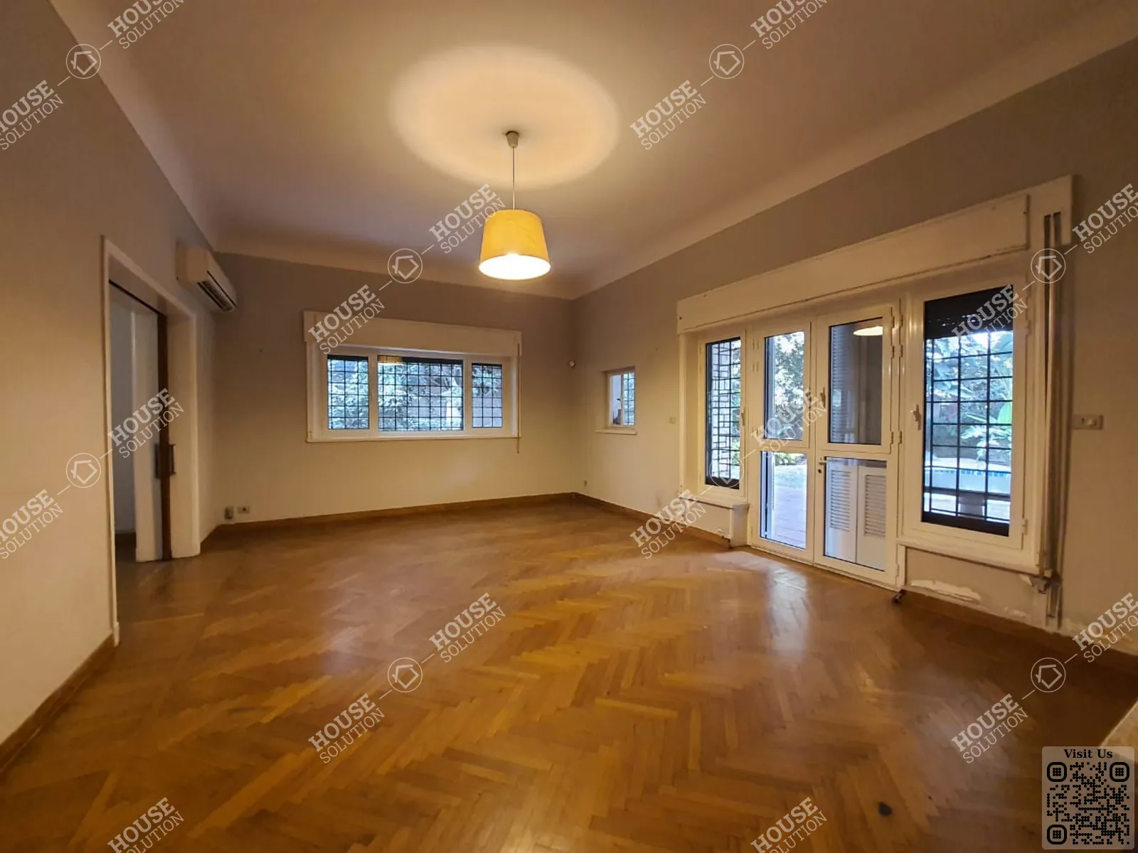 غرفة الاستقبال	 @ فيلات للإيجار في المعادي سرايات المعادي مساحة: 1050 م² تتكون من 4 غرفة 4 حمام نصف مفروش 5 نجوم #4853-1